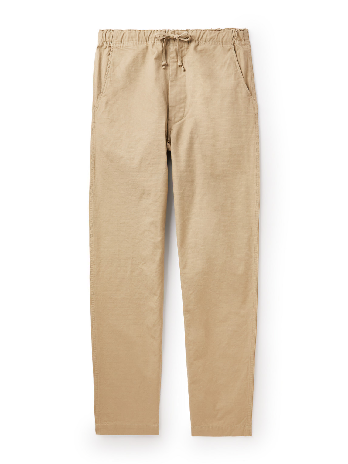 New Yorker Tapered Cotton-Ripstop Trousers