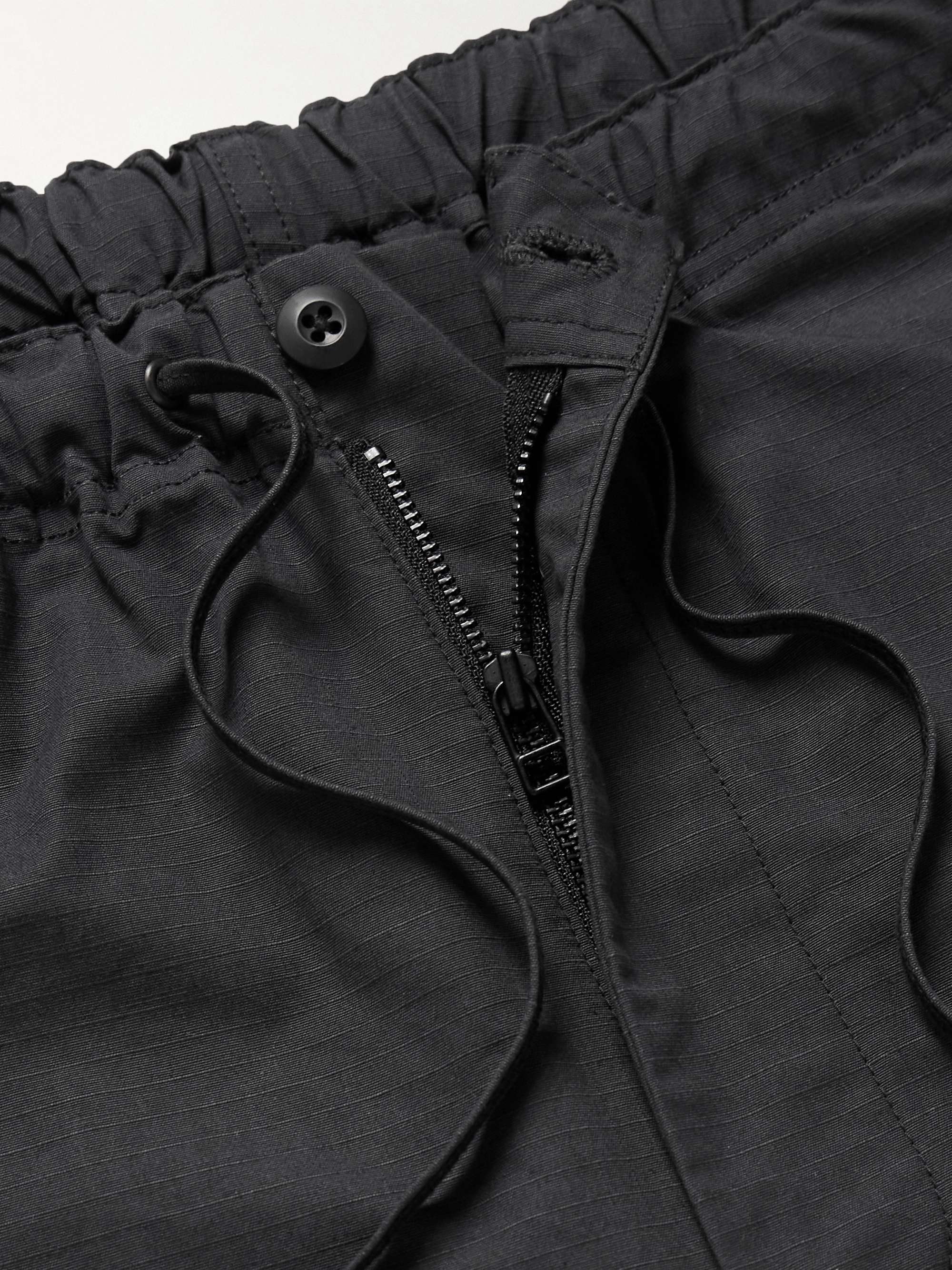 ORSLOW Straight-Leg Cotton-Ripstop Drawstring Shorts