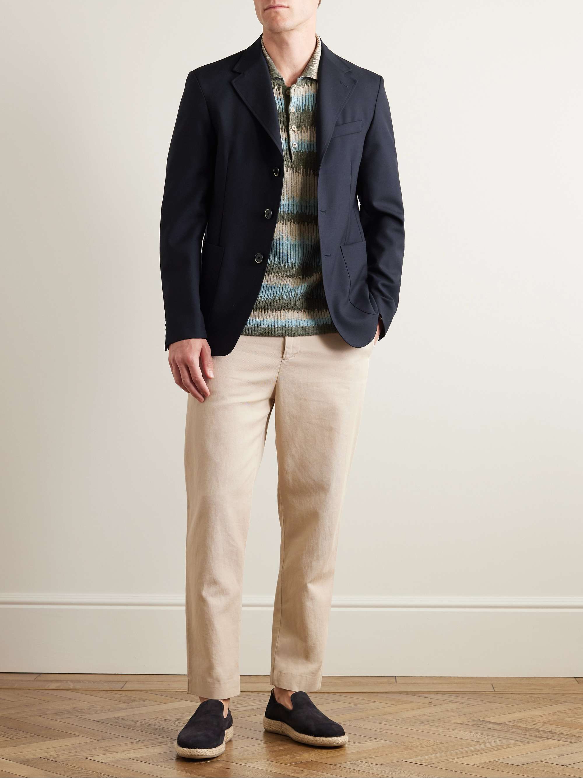 Virgin Wool Suit Jacket