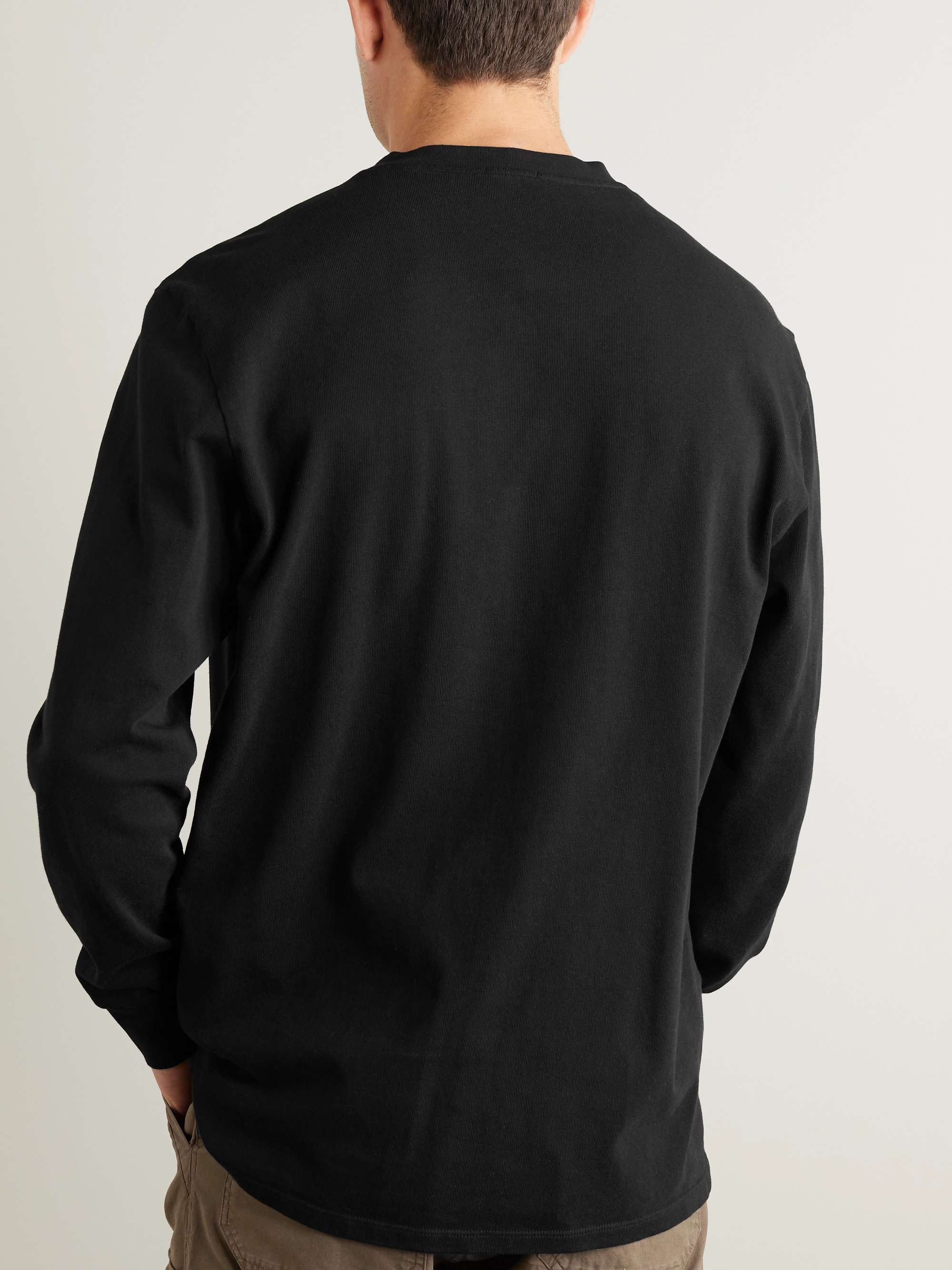 BARENA Logo-Embroidered Cotton-Jersey T-Shirt for Men | MR PORTER