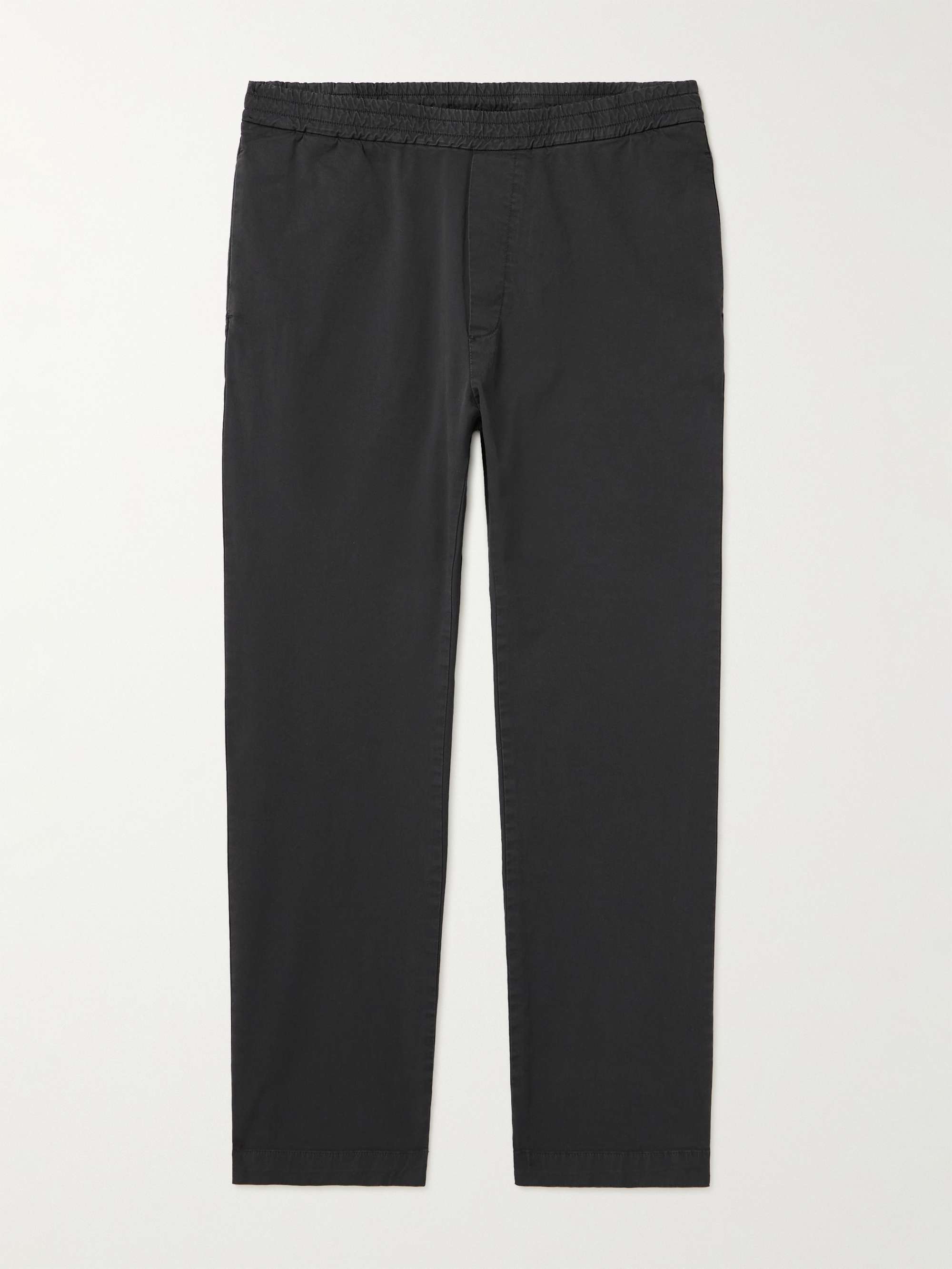 BARENA Bativoga Tapered Stretch-Cotton Twill Trousers for Men | MR PORTER