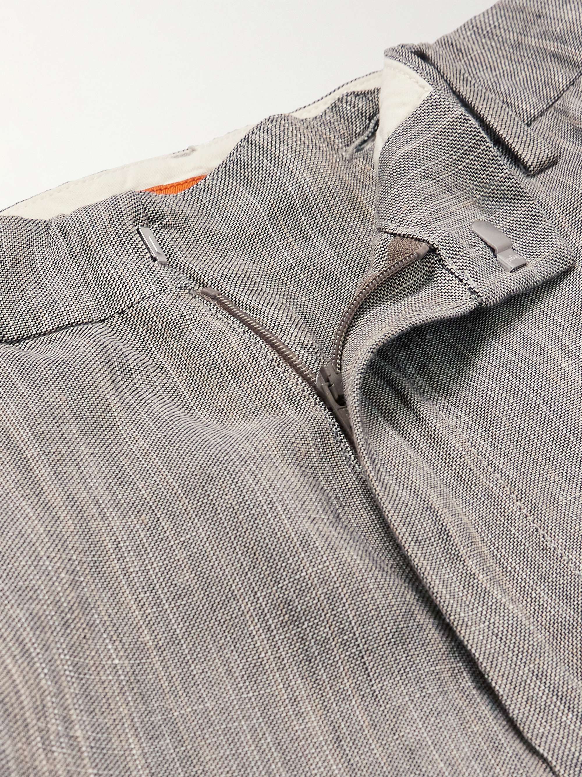 BARENA Delfo Gioli Straight-Leg Woven Trousers