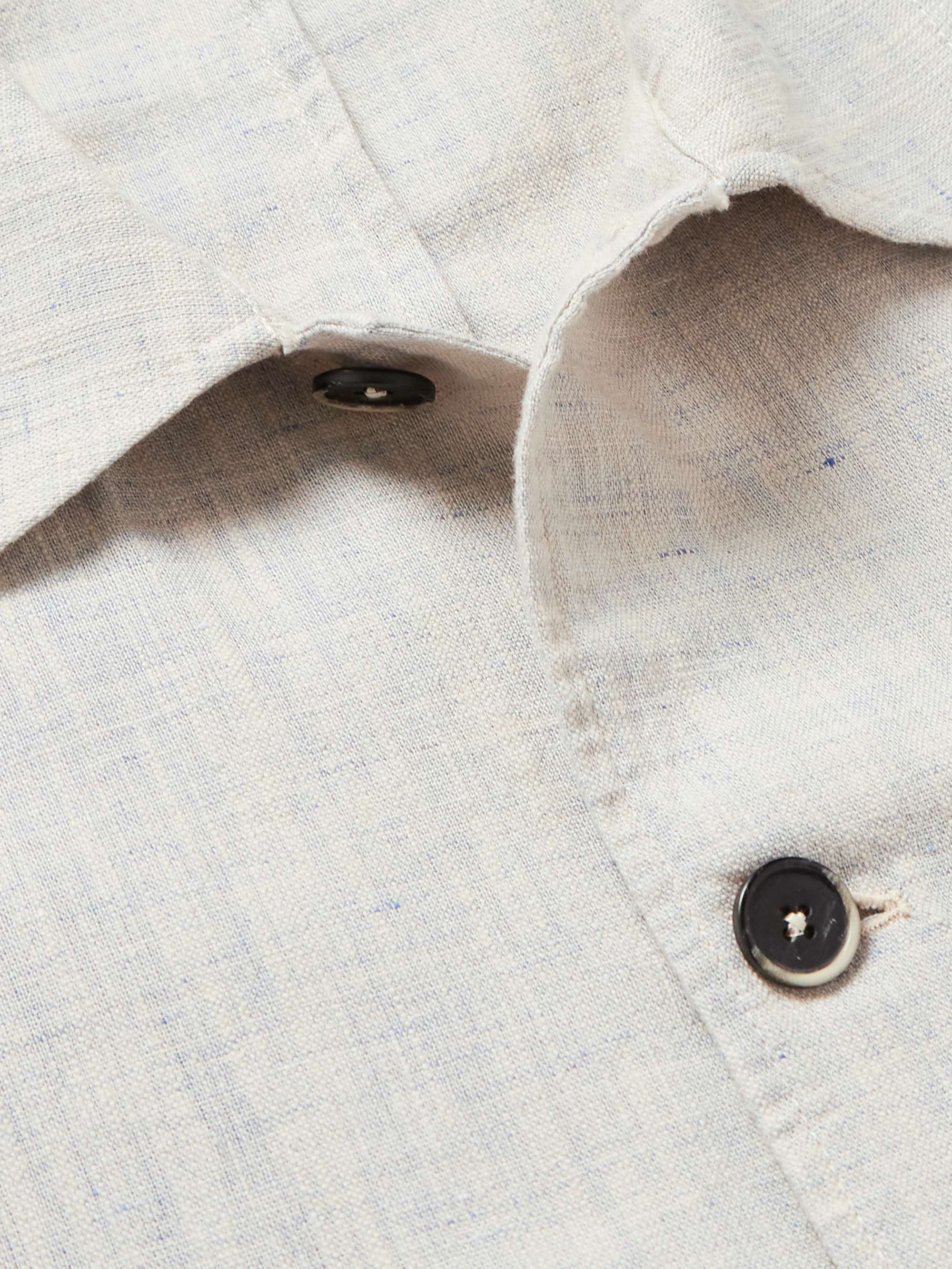 BARENA Visal Linen Overshirt | MR PORTER
