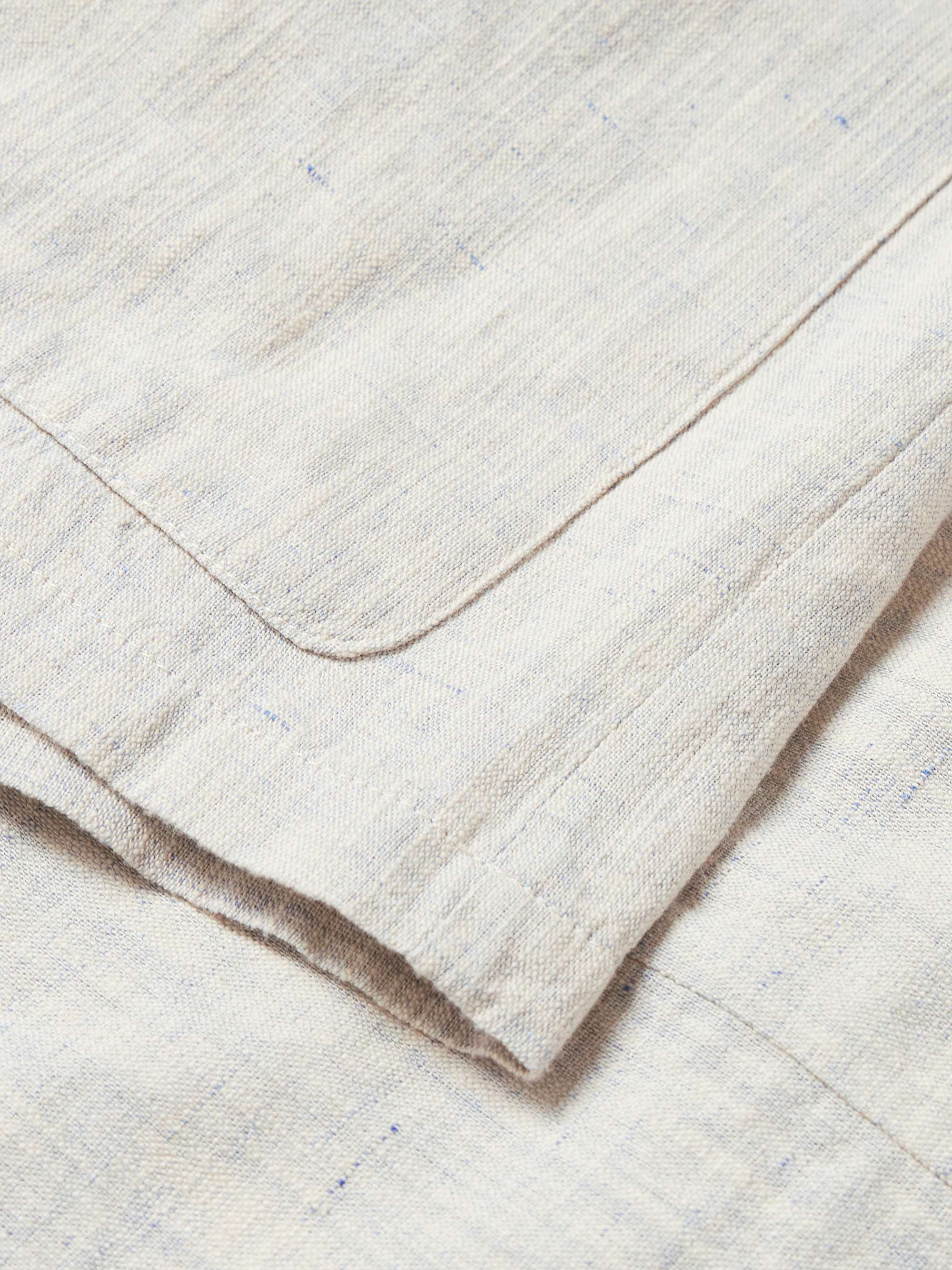BARENA Visal Linen Overshirt for Men | MR PORTER