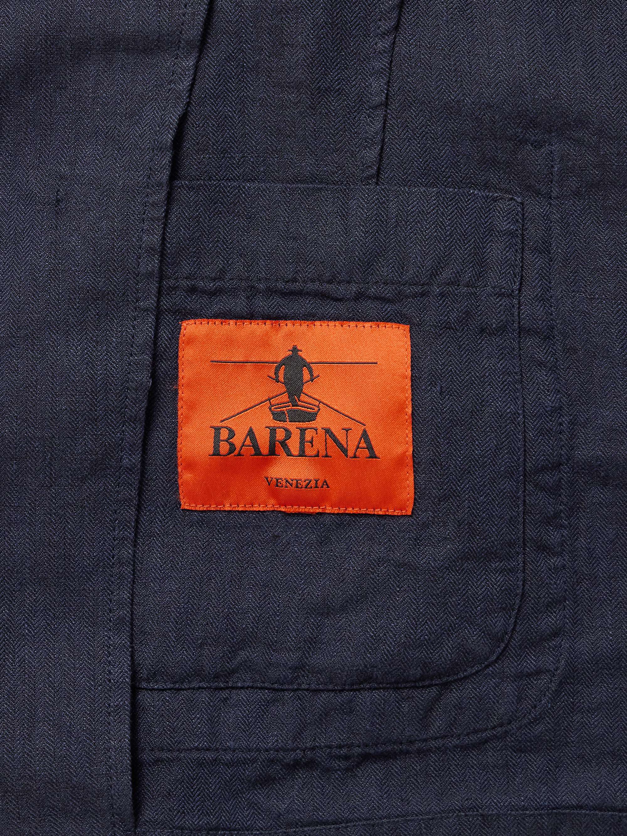 BARENA Torceo Linen-Twill Blazer for Men | MR PORTER