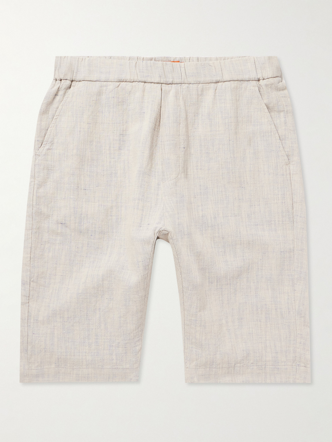 Barena – Agro Paris Straight-Leg Cotton and Linen-Blend Shorts