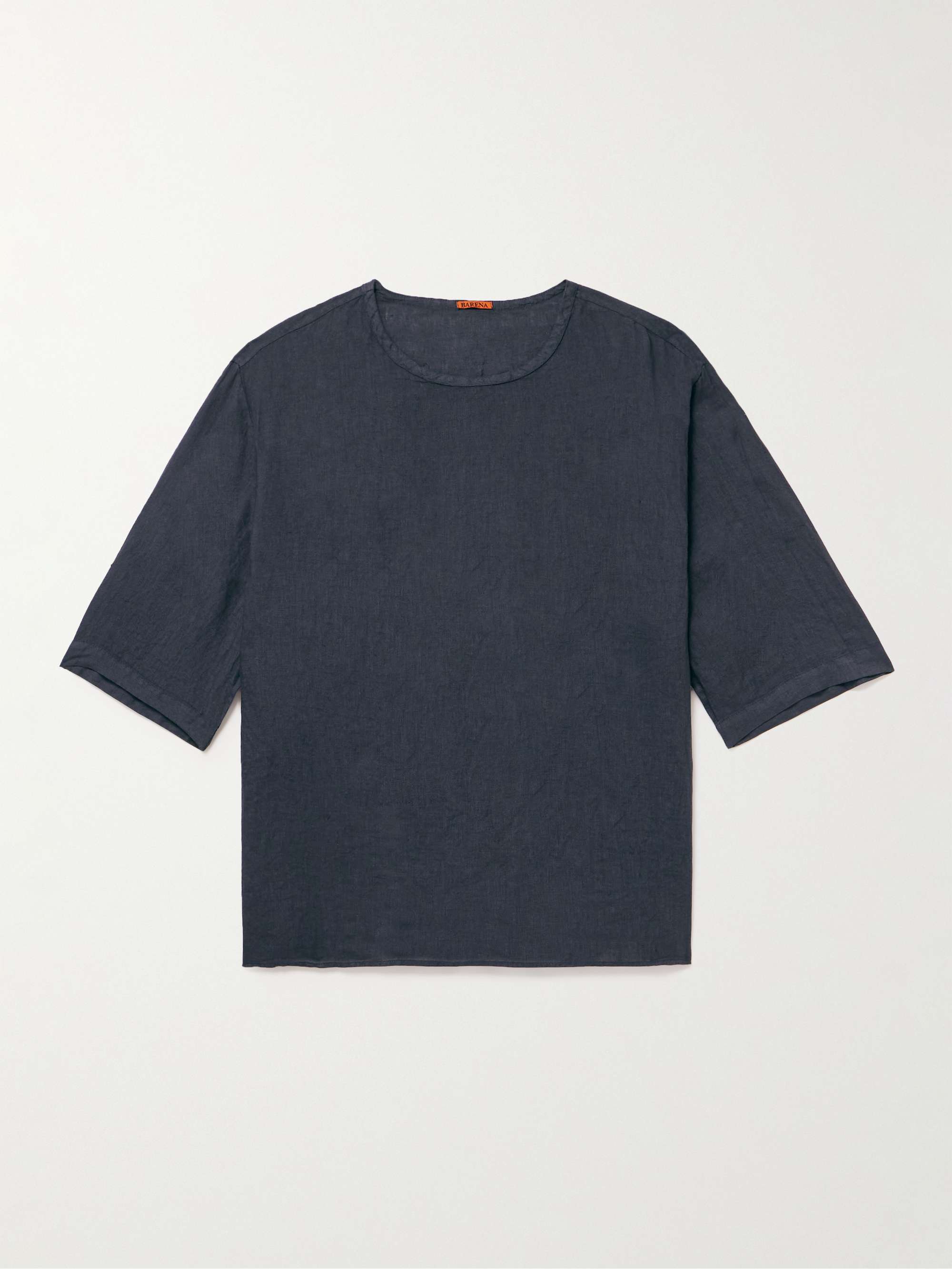 BARENA Giro Telino Linen T-Shirt for Men | MR PORTER