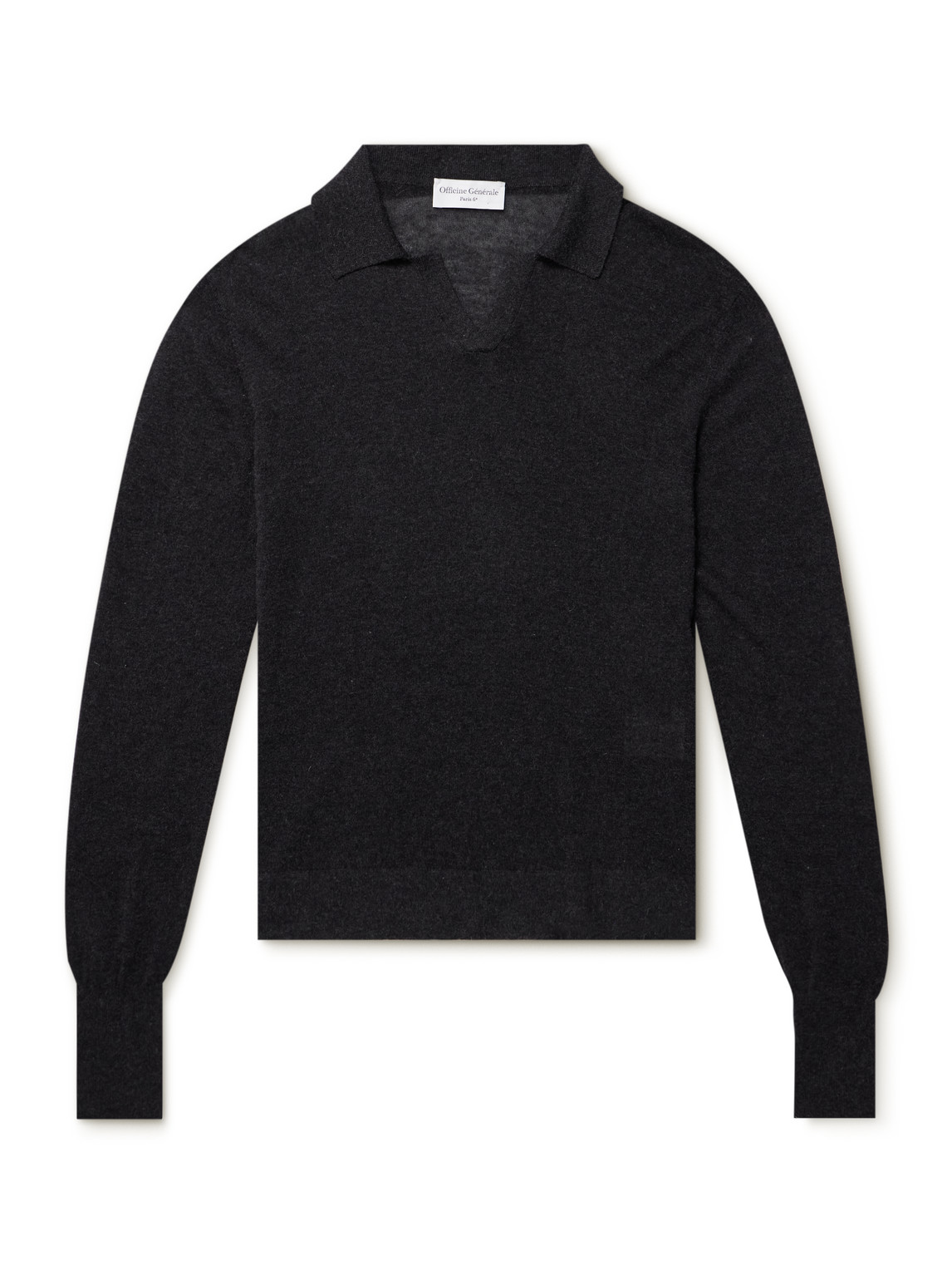 Officine Générale Kit Slim-Fit TENCEL™ Lyocell and Cashmere-Blend Sweater