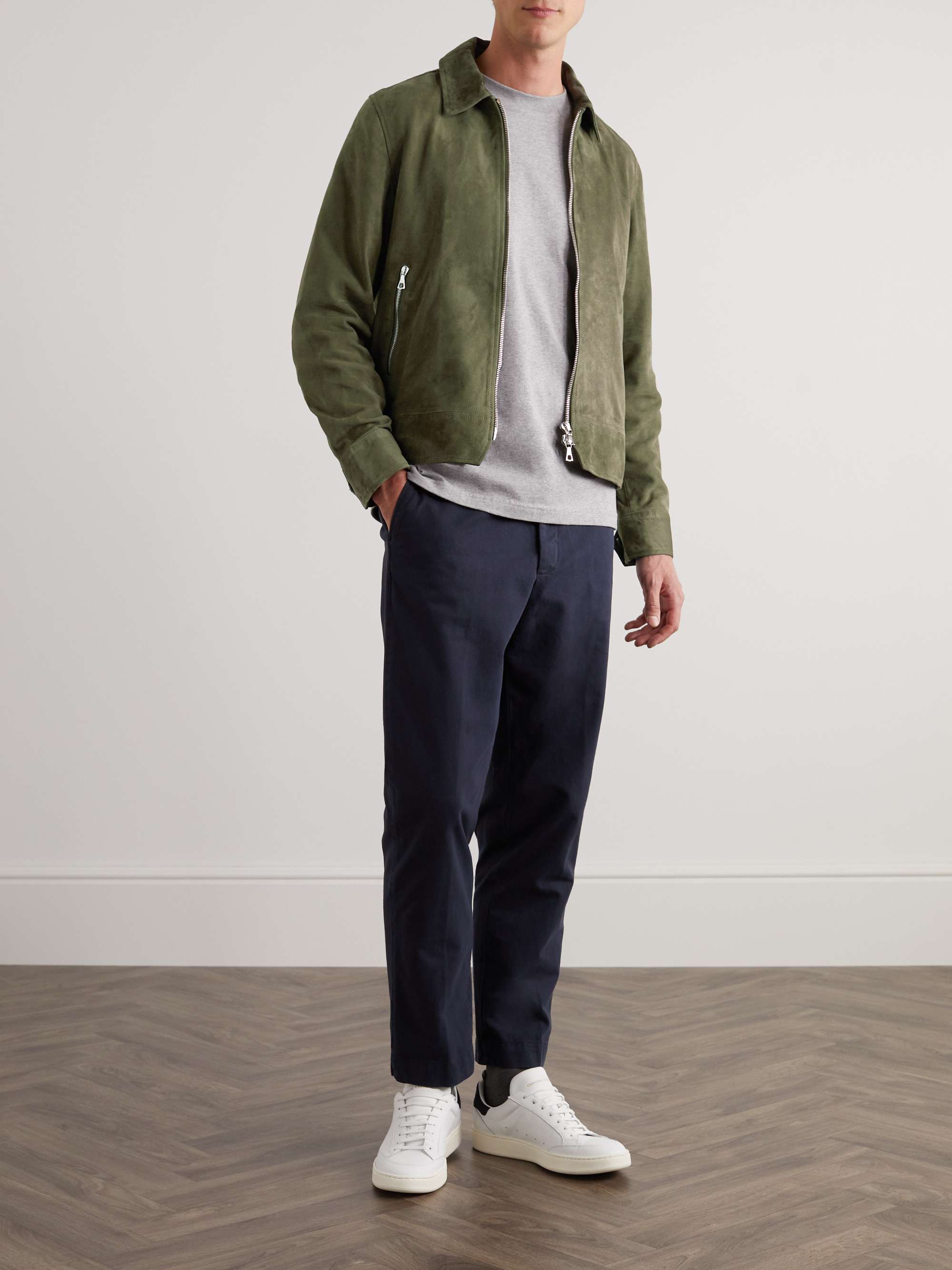 OFFICINE GÉNÉRALE Wyatt Suede Jacket for Men | MR PORTER