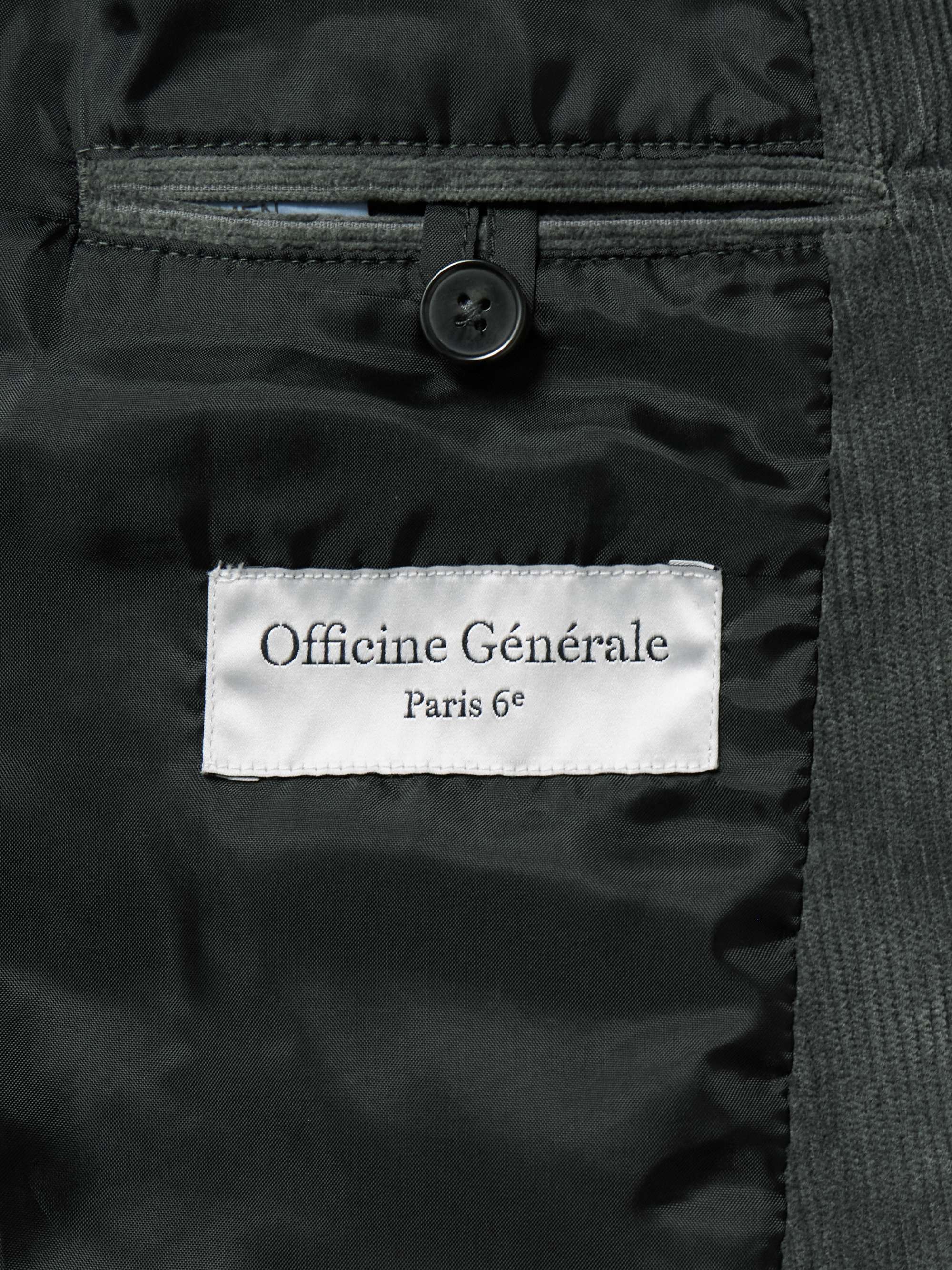 OFFICINE GÉNÉRALE Cotton-Blend Corduroy Blazer for Men | MR PORTER