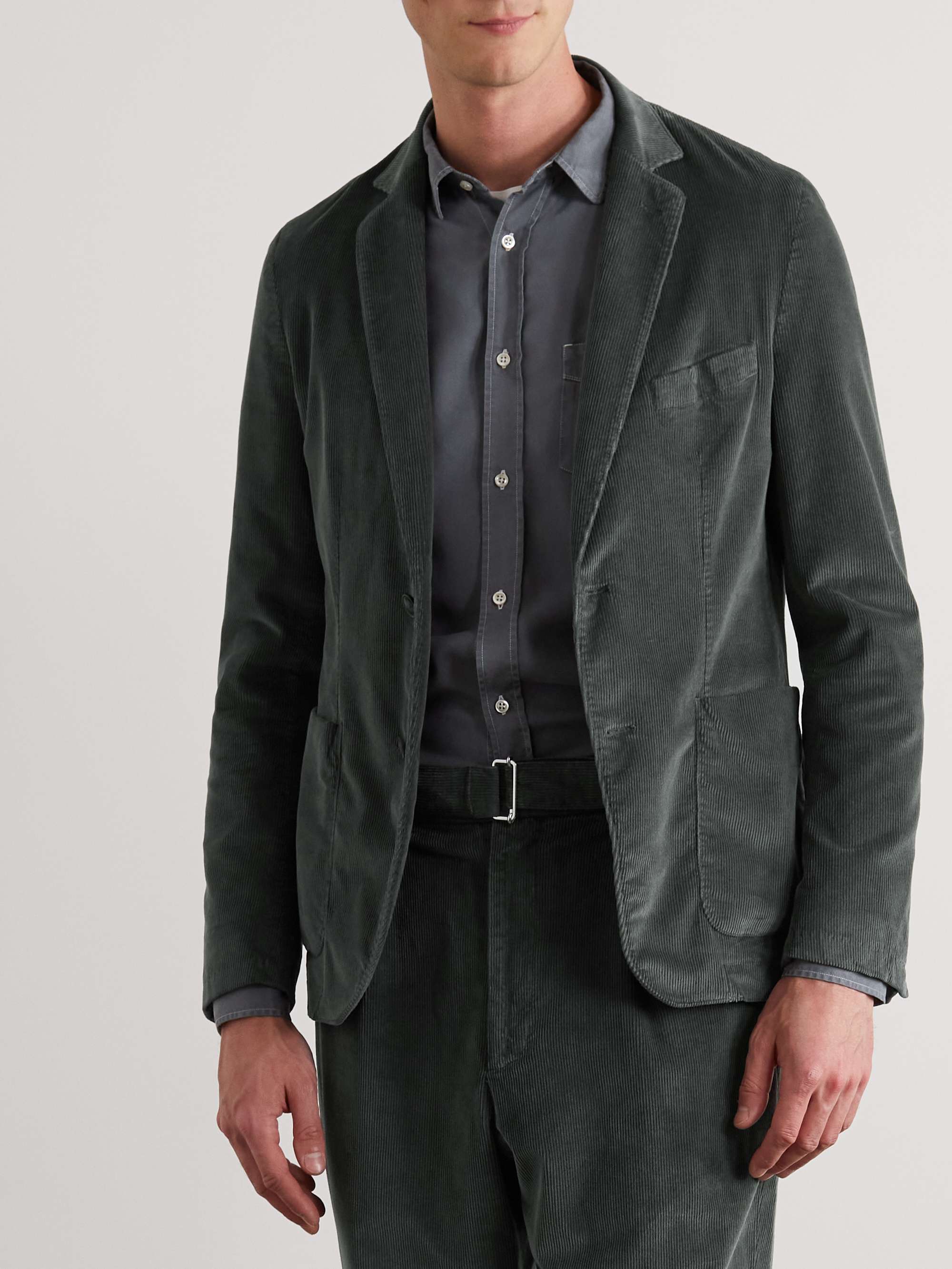 OFFICINE GÉNÉRALE Cotton-Blend Corduroy Blazer for Men | MR PORTER