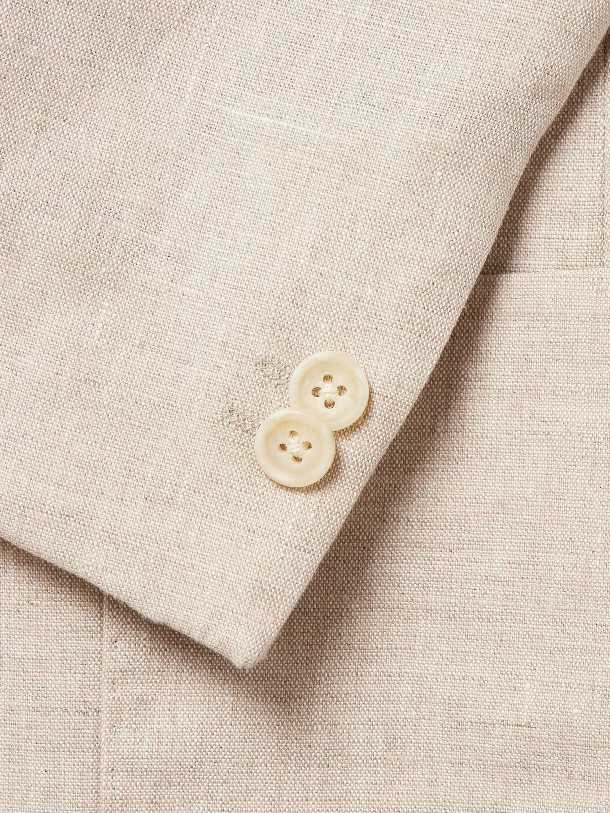 MR P. Slim-Fit Unstructured Linen Suit Jacket for Men | MR PORTER