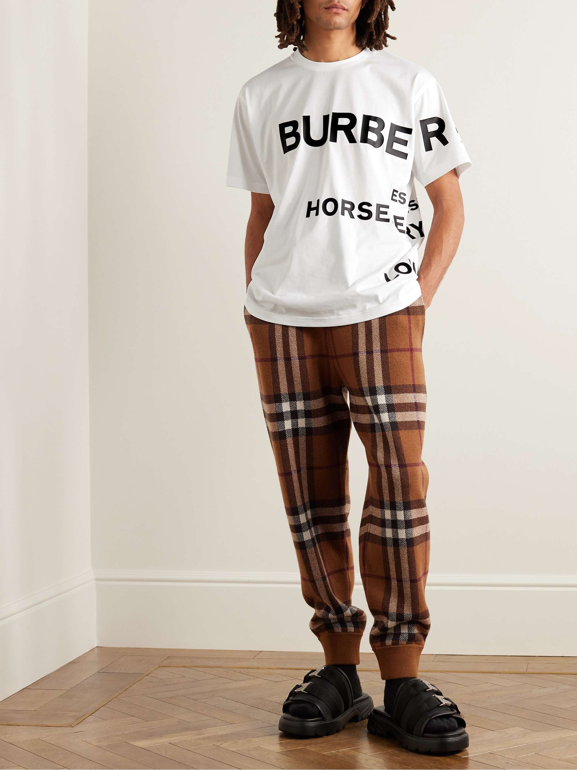 Oversized Logo-Print Cotton-Jersey T-Shirt