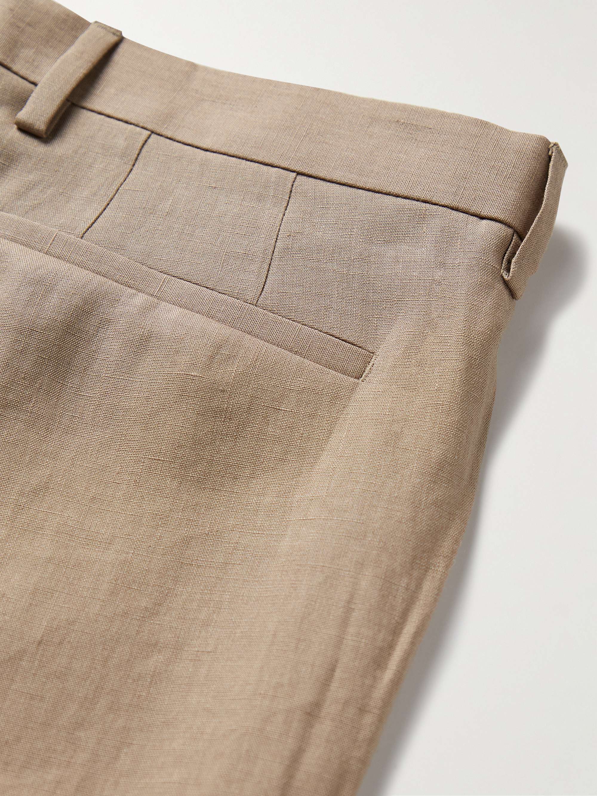 PAUL SMITH Slim-FIt Linen Suit Trousers