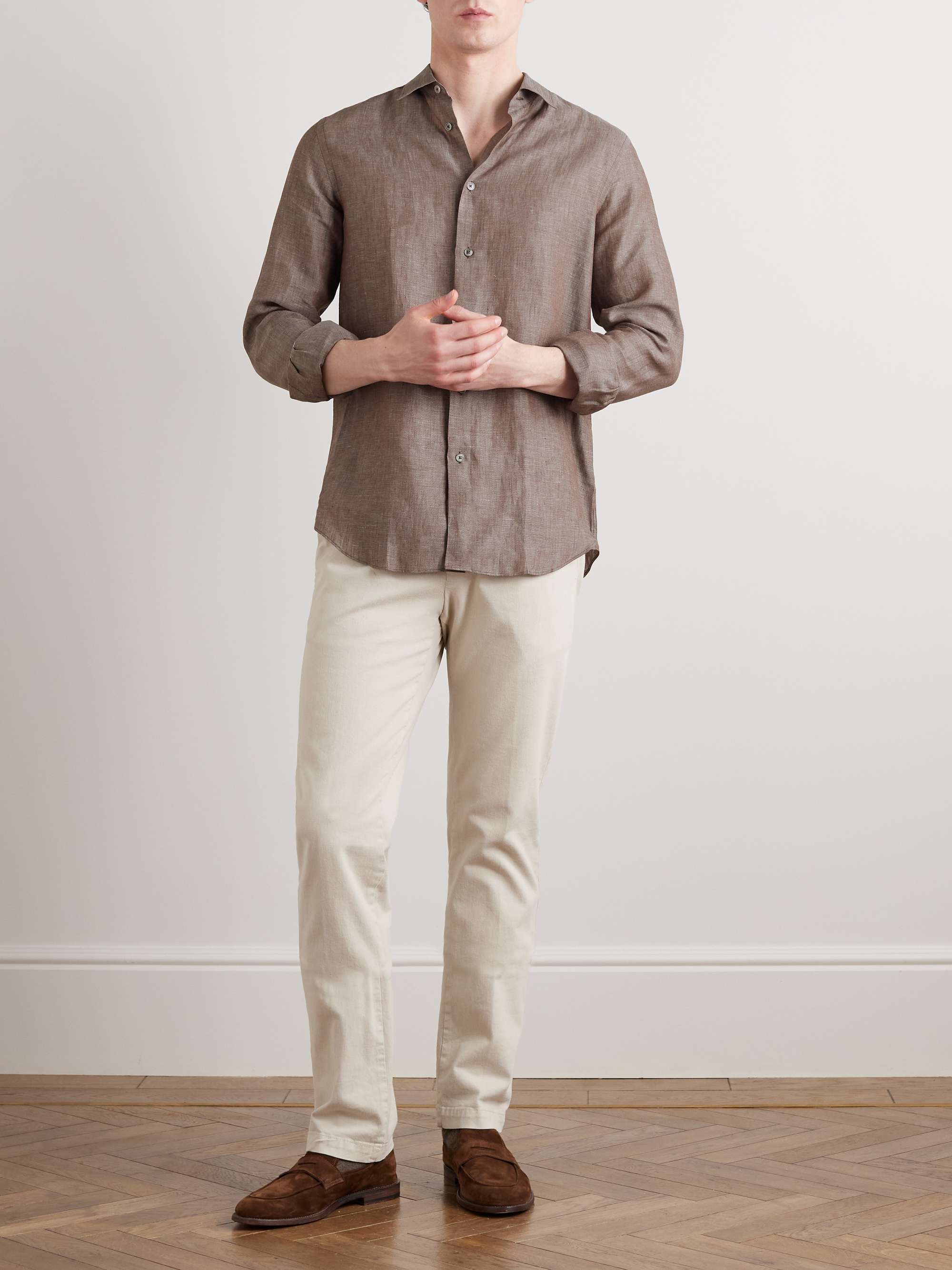 PAUL SMITH Linen Shirt for Men | MR PORTER