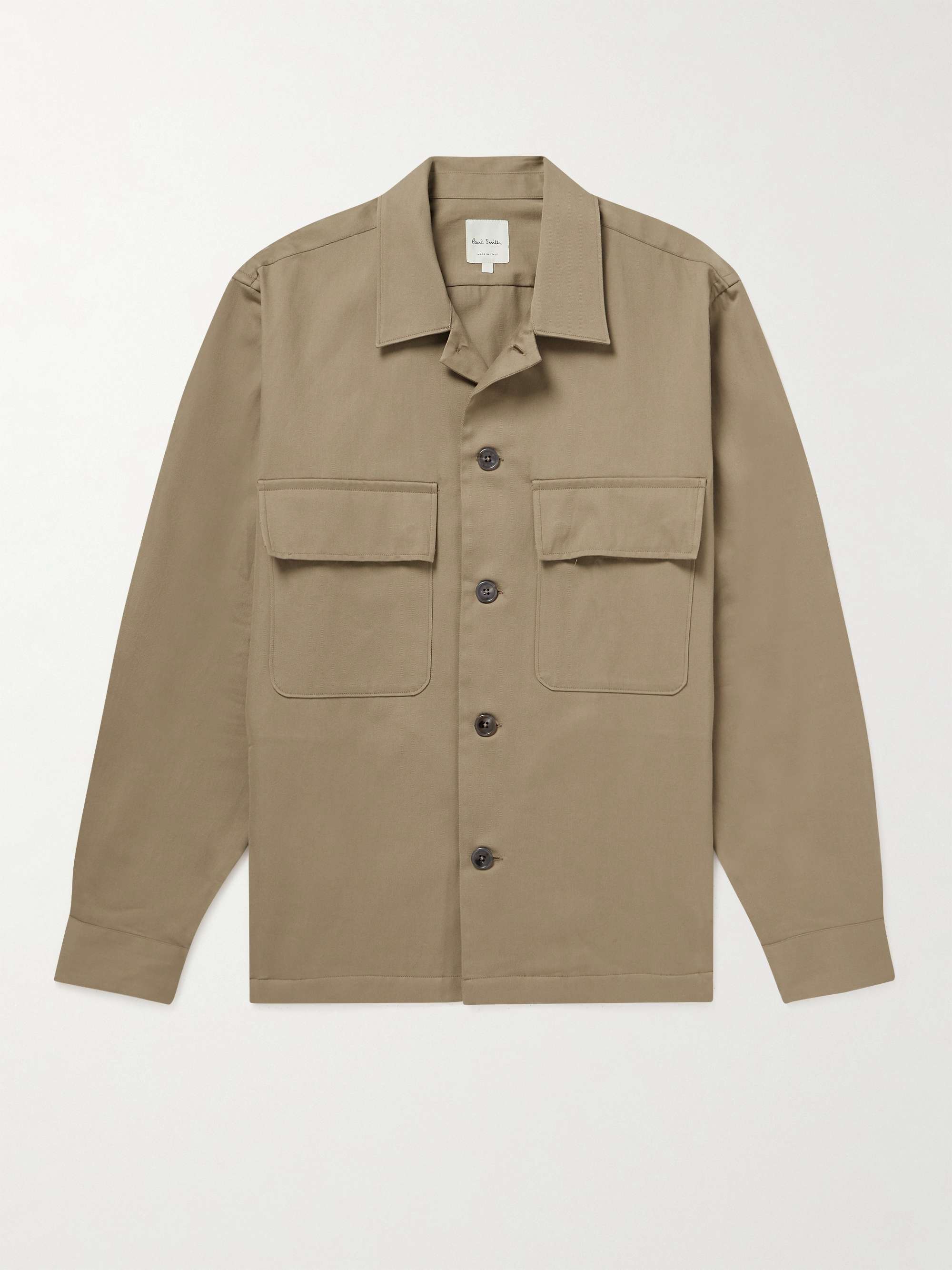 PAUL SMITH Cotton-Twill Overshirt for Men | MR PORTER