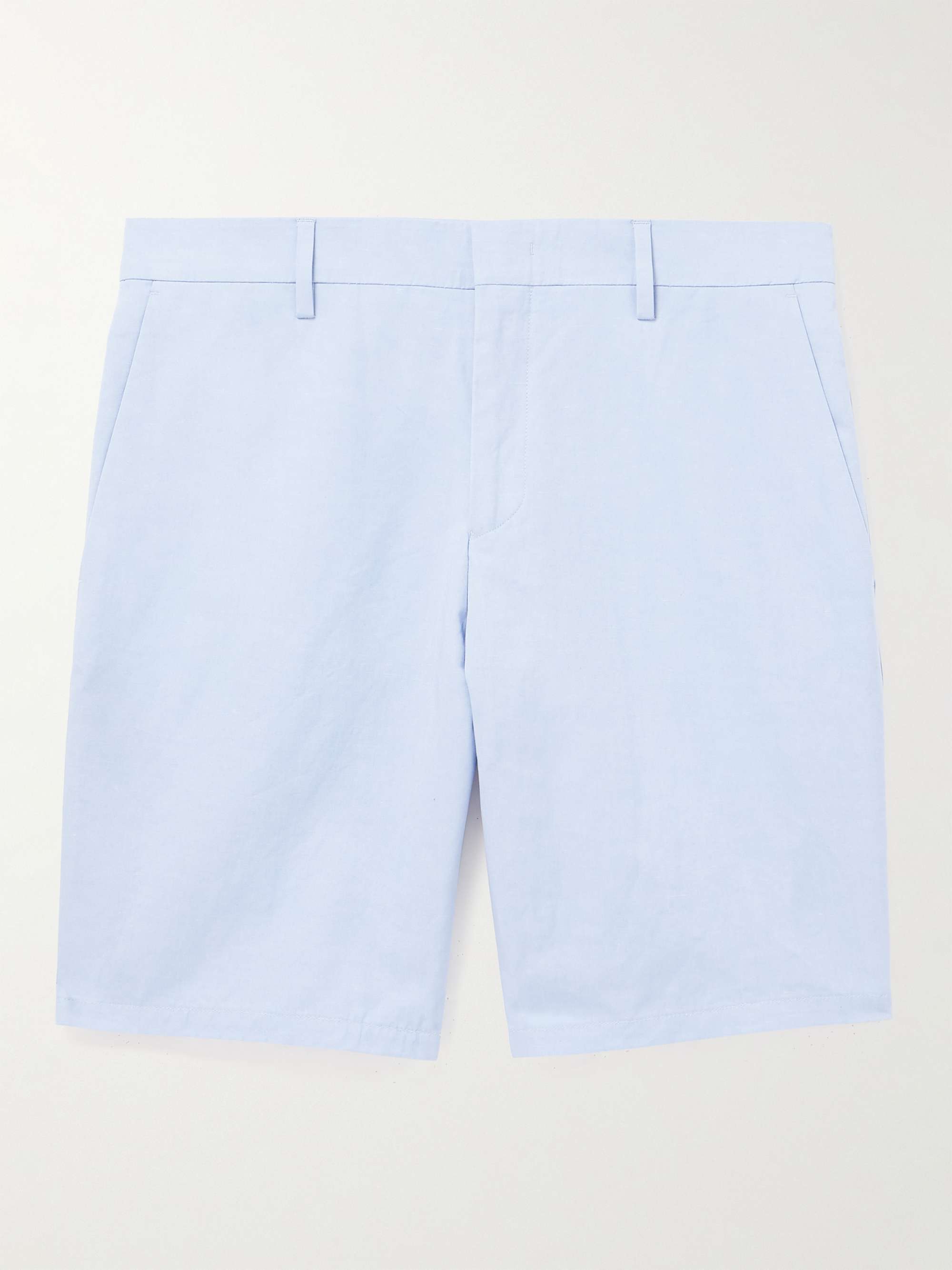 PAUL SMITH Straight-Leg Linen Shorts for Men | MR PORTER
