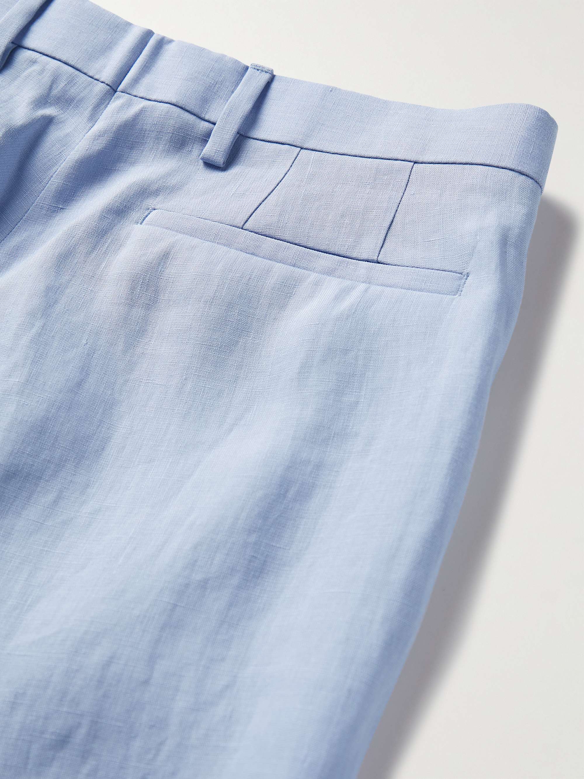PAUL SMITH Slim-FIt Linen Suit Trousers