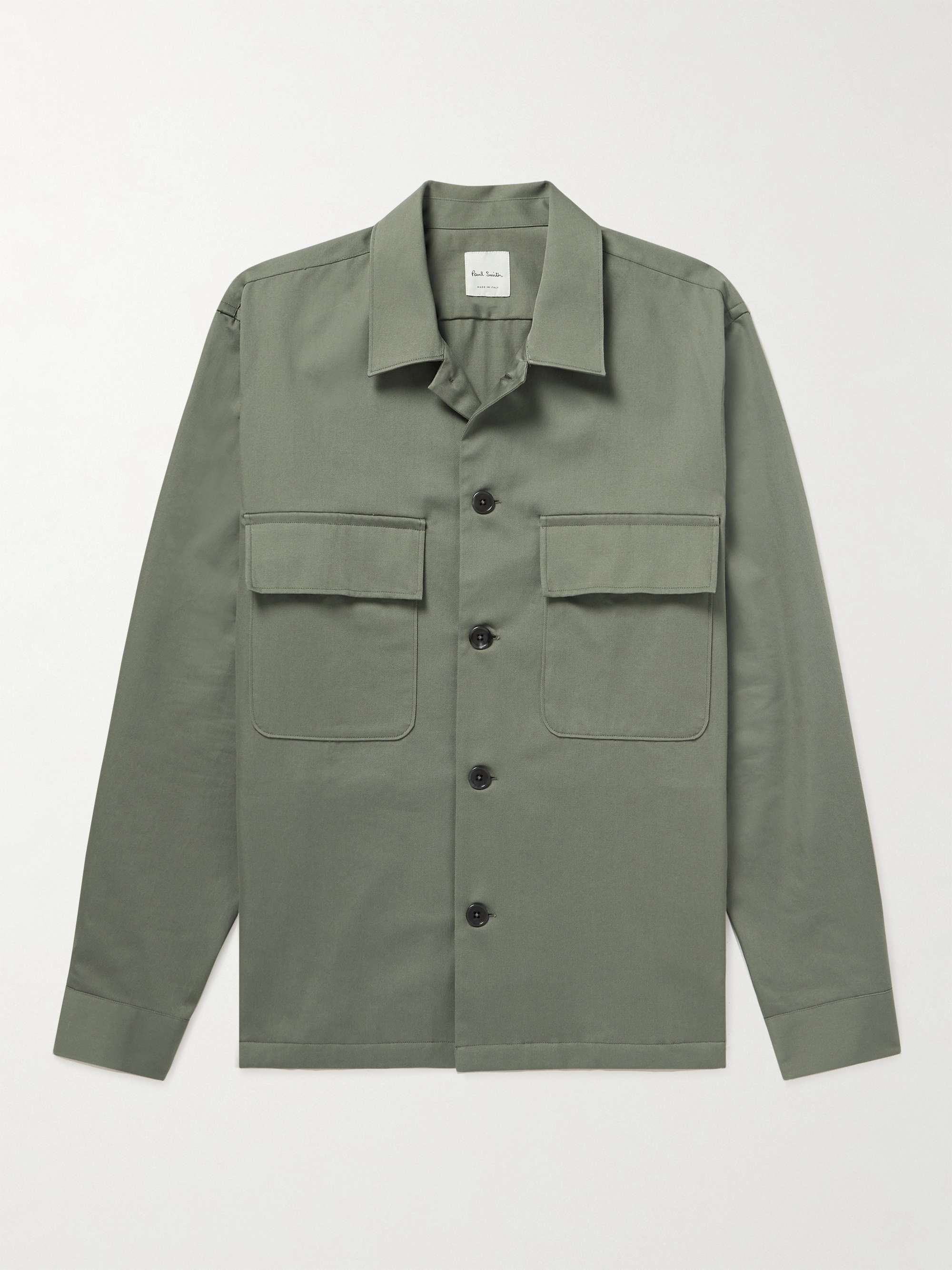 PAUL SMITH Cotton-Twill Overshirt for Men | MR PORTER