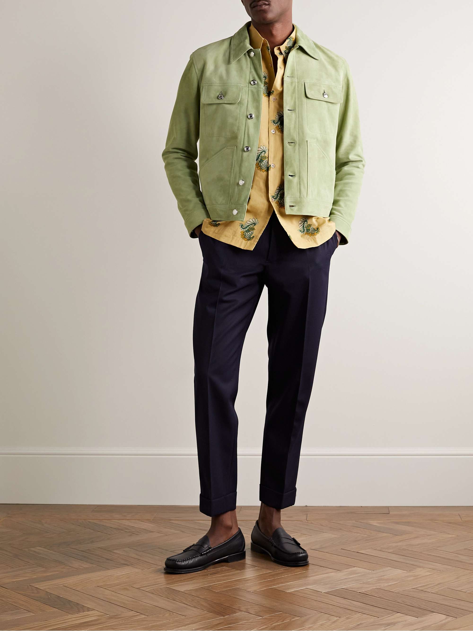 PAUL SMITH Suede Jacket for Men | MR PORTER