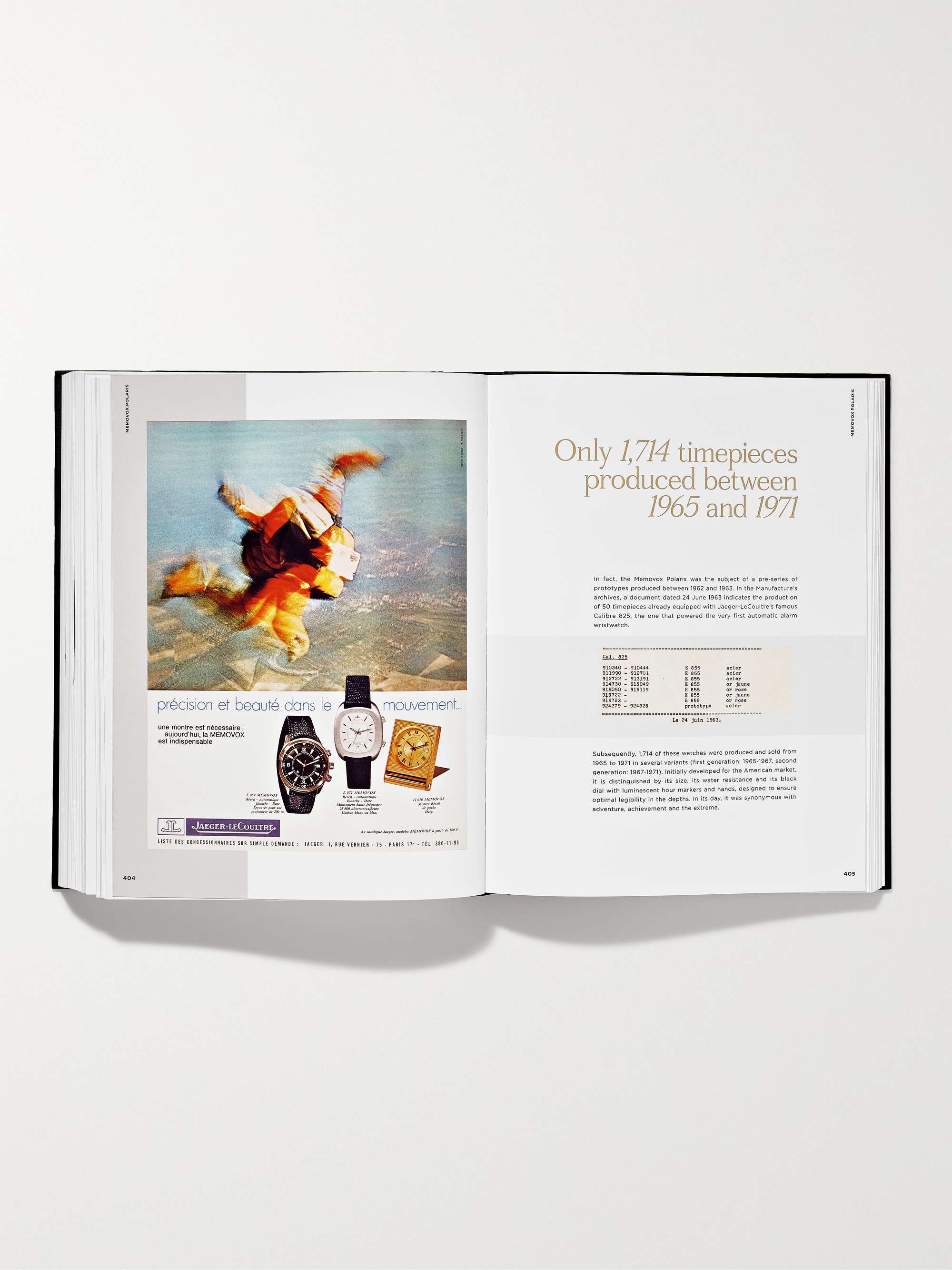 JAEGER-LECOULTRE The Collectibles 2023 MR PORTER Edition Hardcover Book