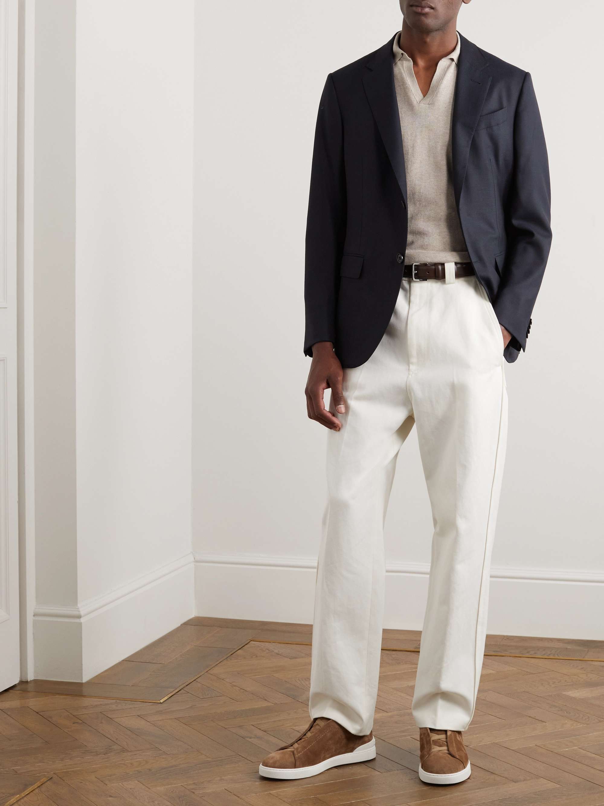 ZEGNA Wool-Blend Blazer for Men | MR PORTER