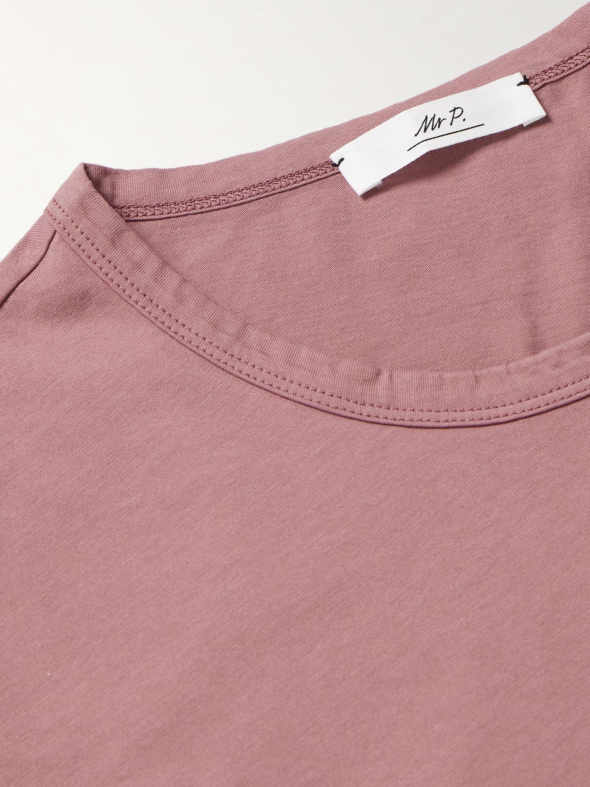 MR P. Garment-Dyed Cotton-Jersey T-Shirt