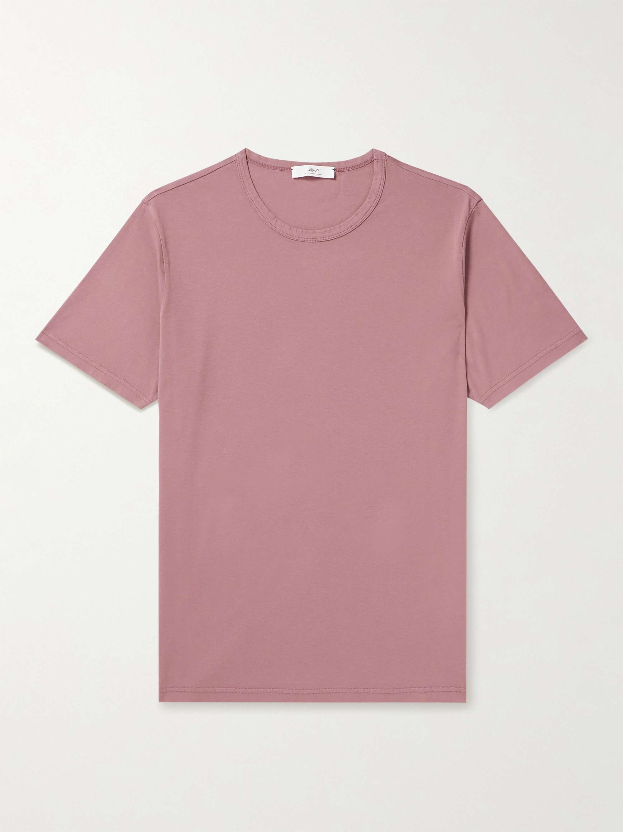 MR P. Garment-Dyed Cotton-Jersey T-Shirt for Men | MR PORTER