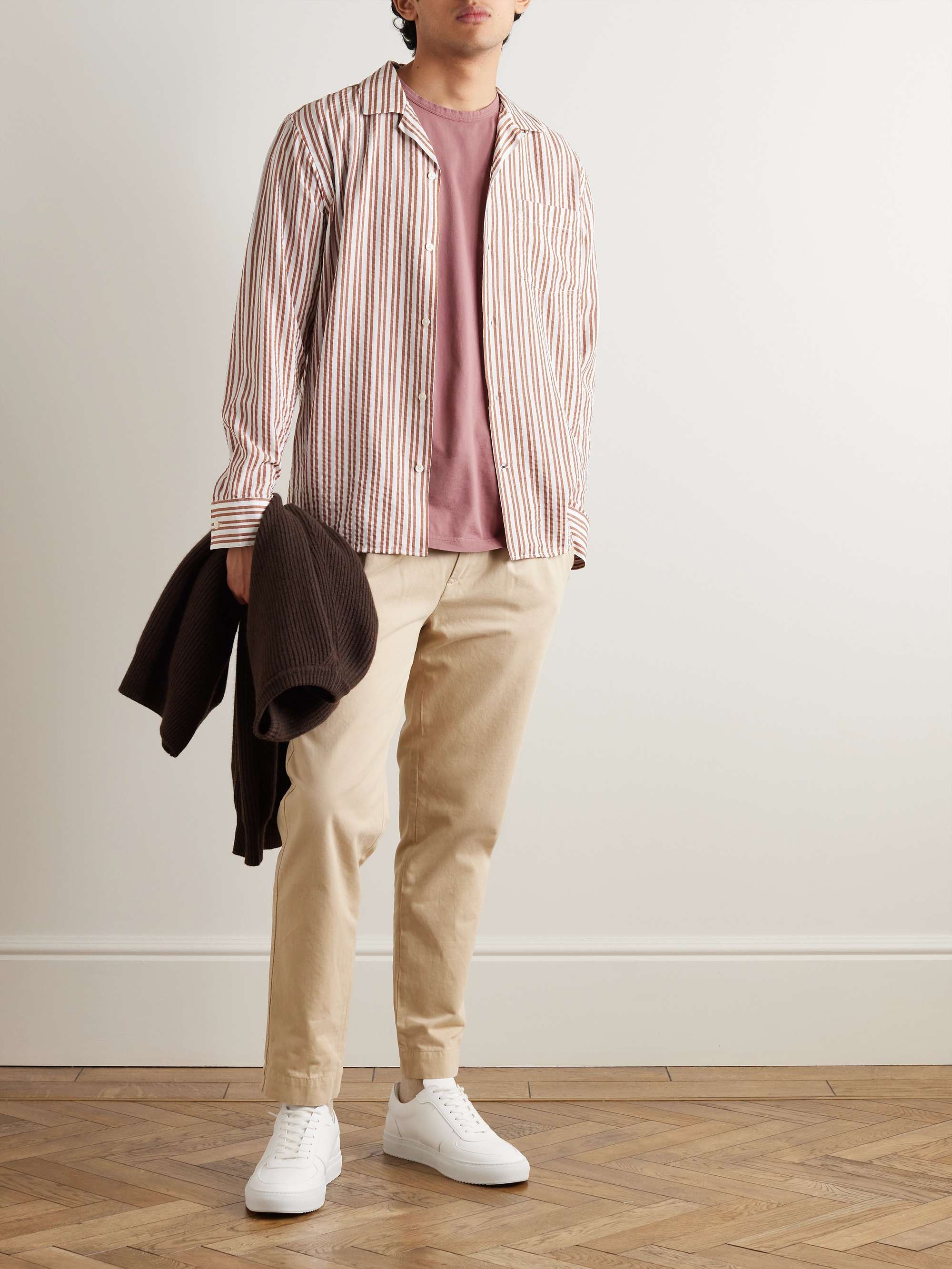 MR P. Garment-Dyed Cotton-Jersey T-Shirt