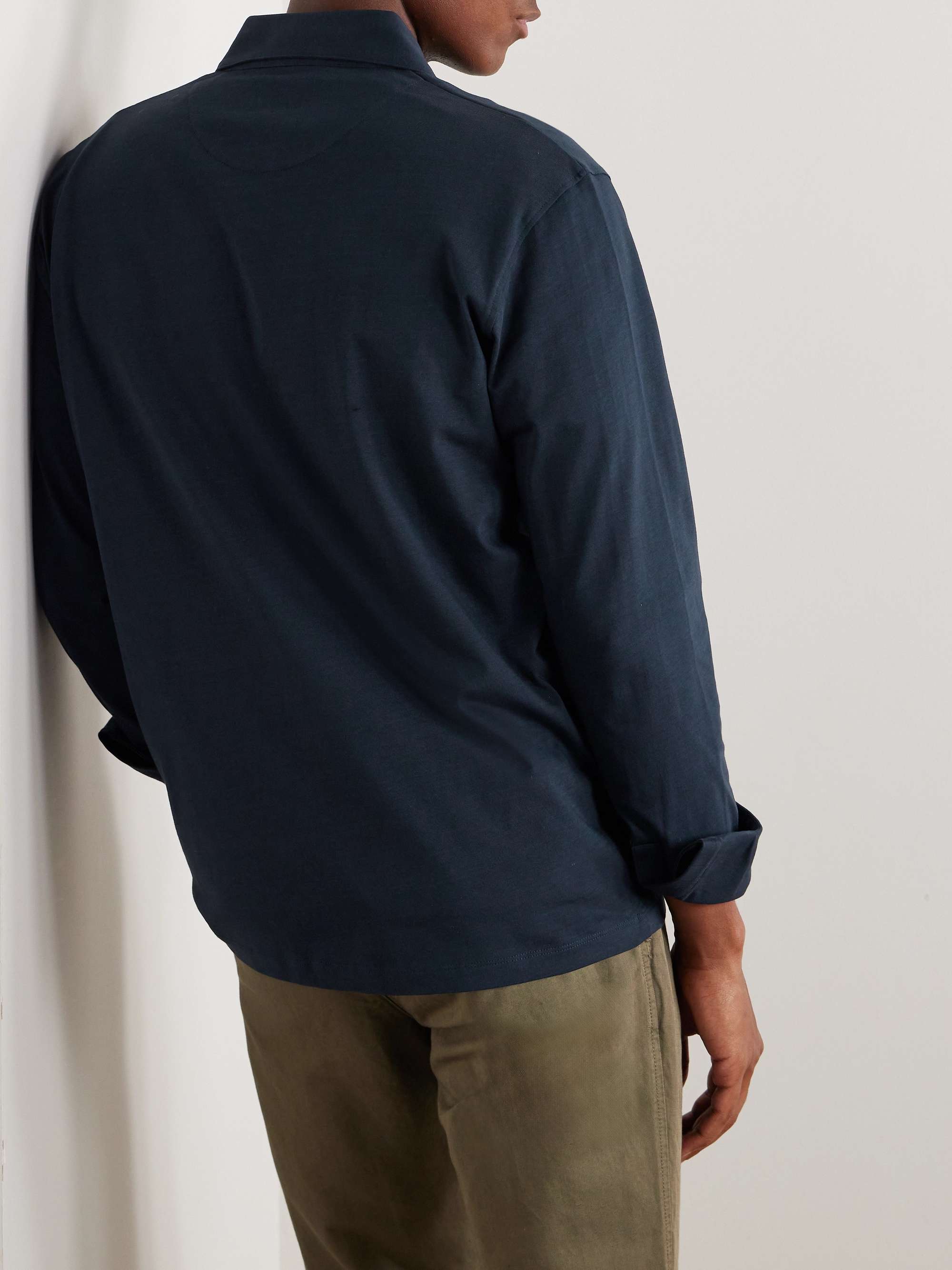 MR P. Camicia in jersey di cotone