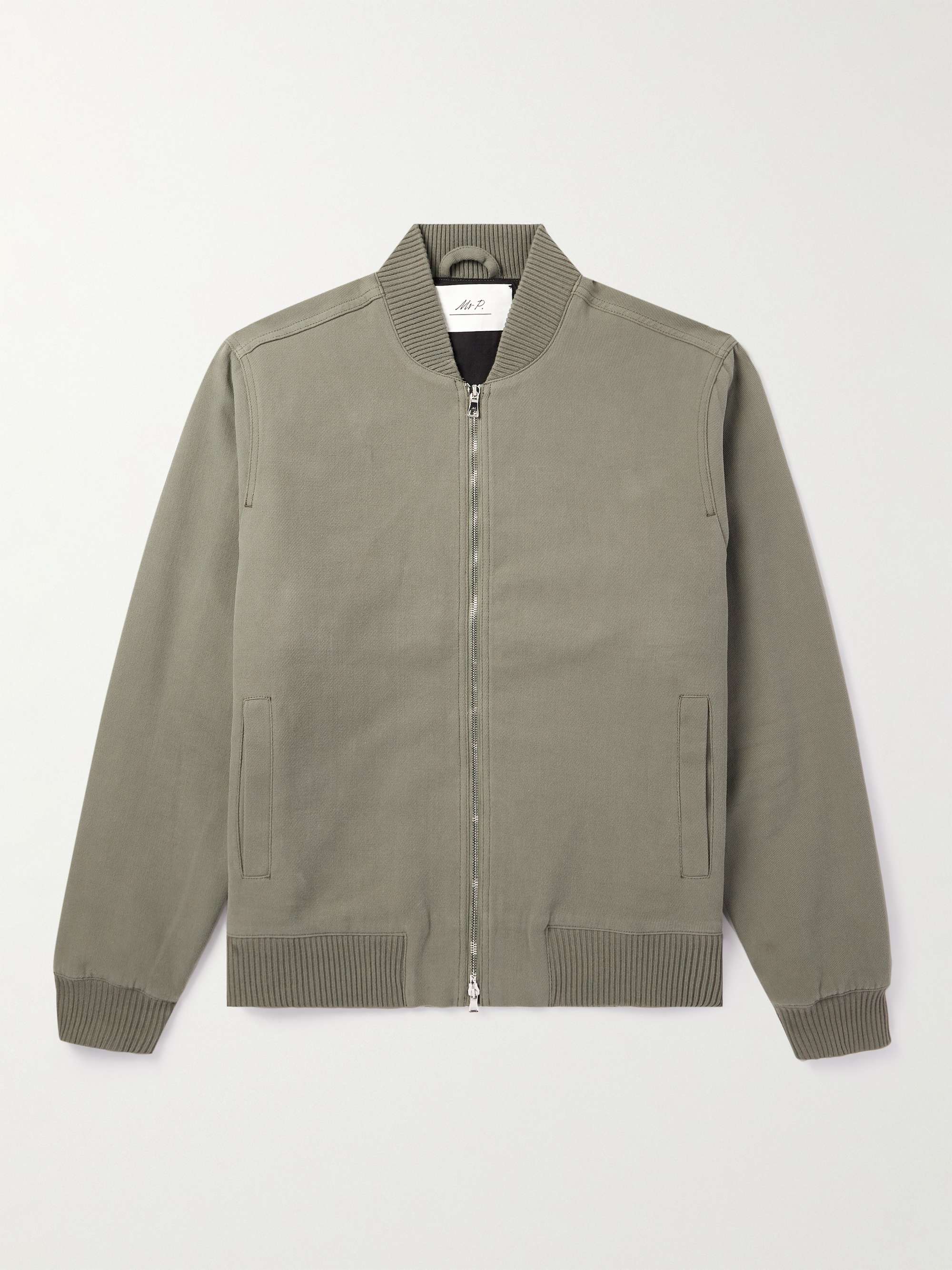 MR P. Cotton Drill Bomber Jacket for Men MR PORTER