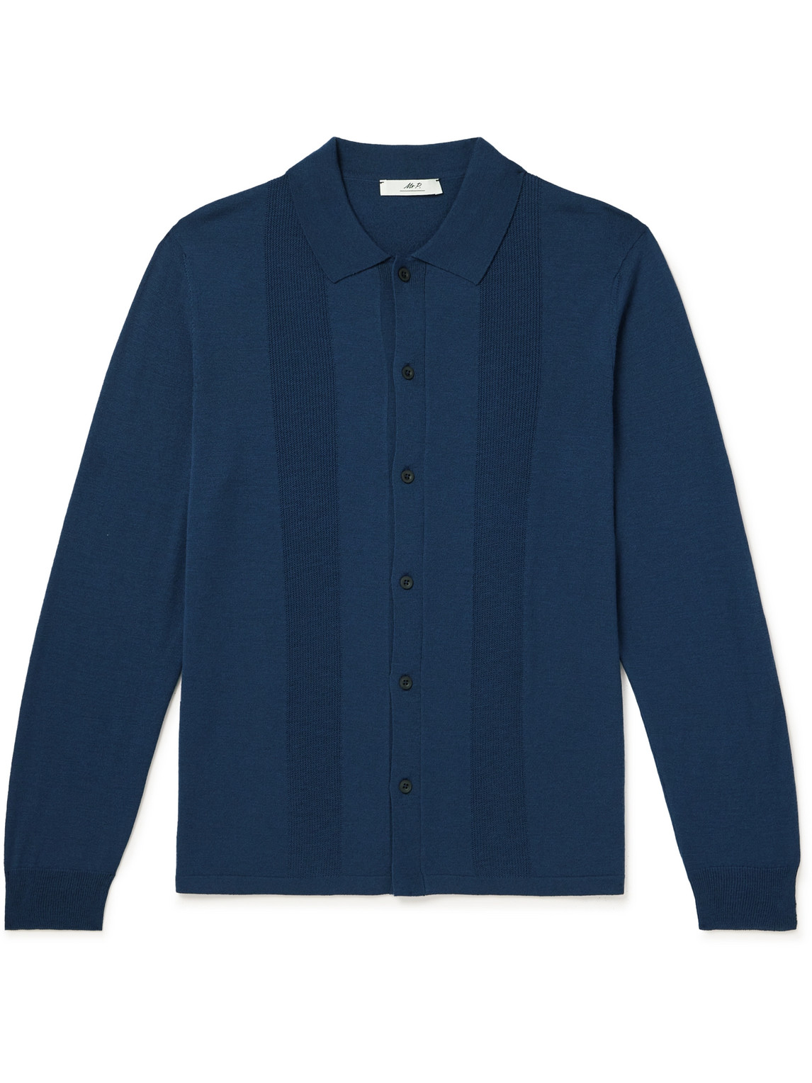 Merino Wool-Jacquard Shirt