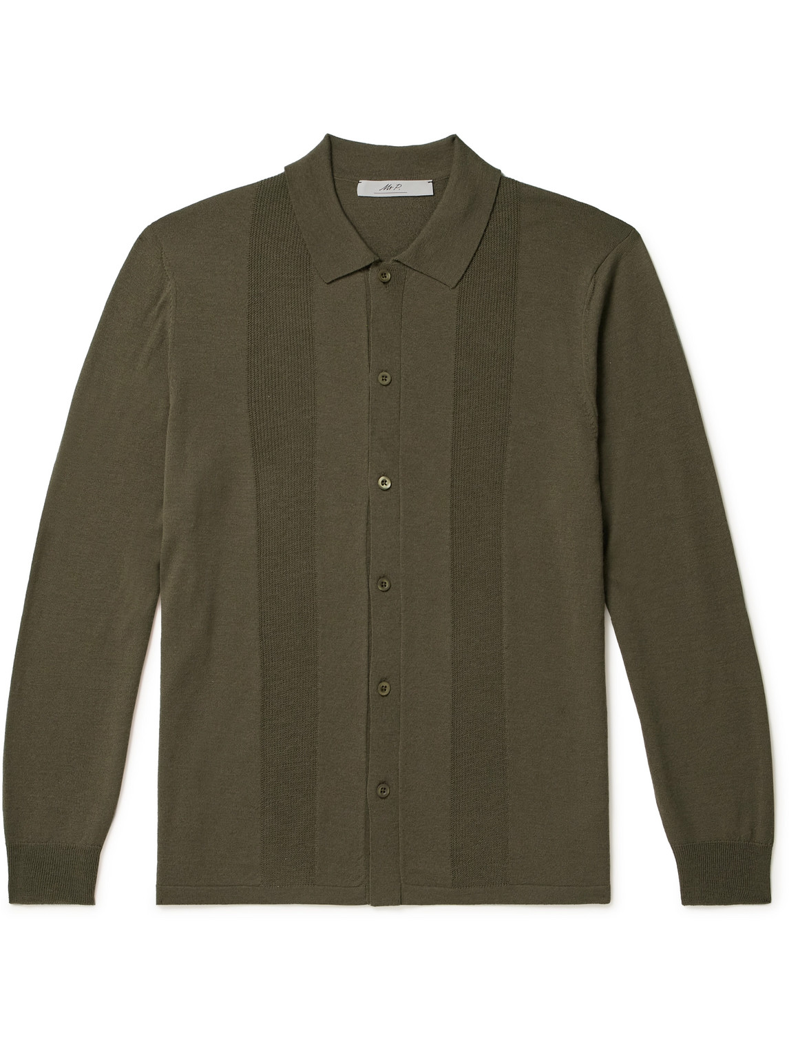 Ribbed Wool Shirt