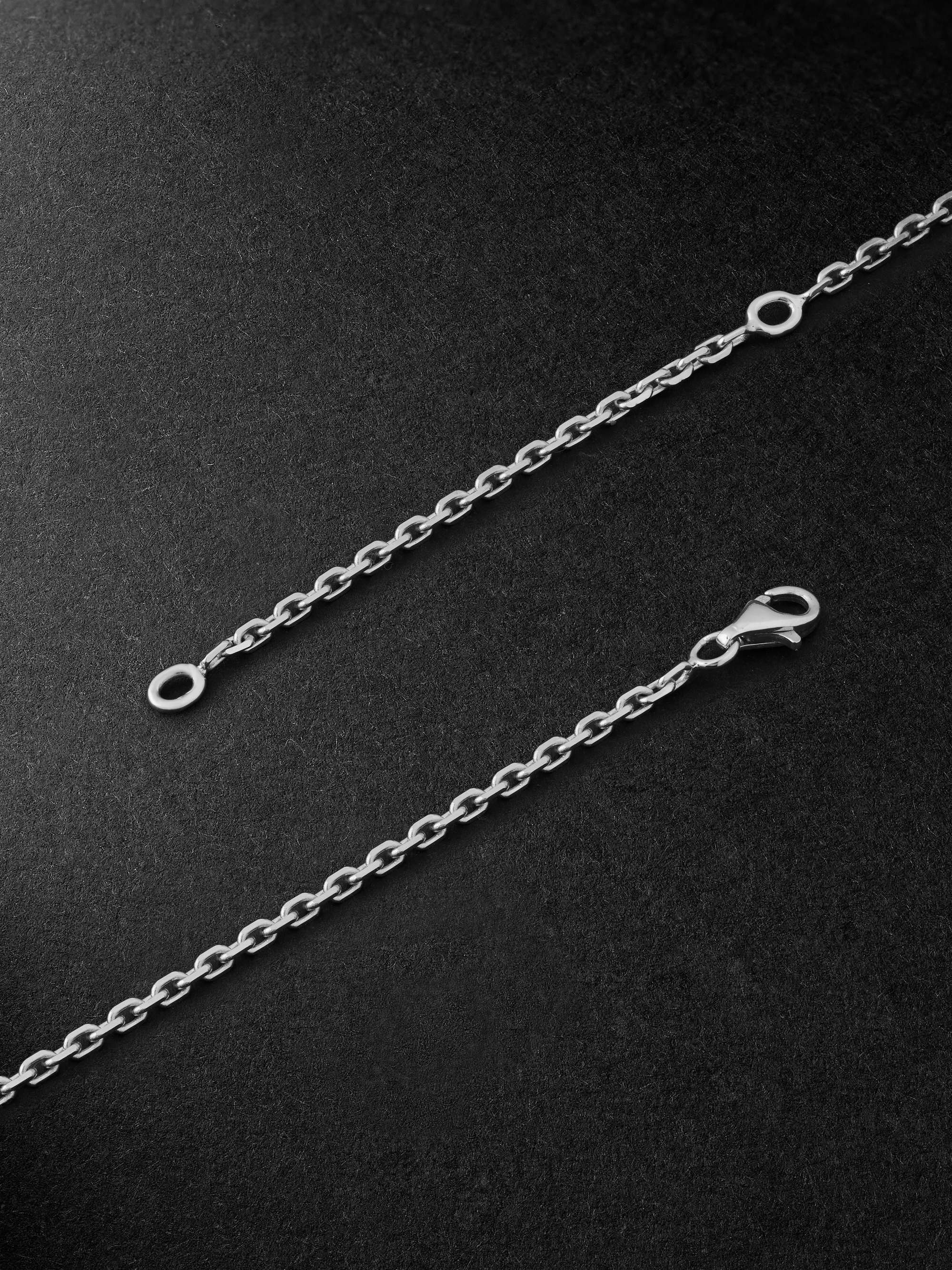 VILTIER White Gold Chain Necklace for Men MR PORTER