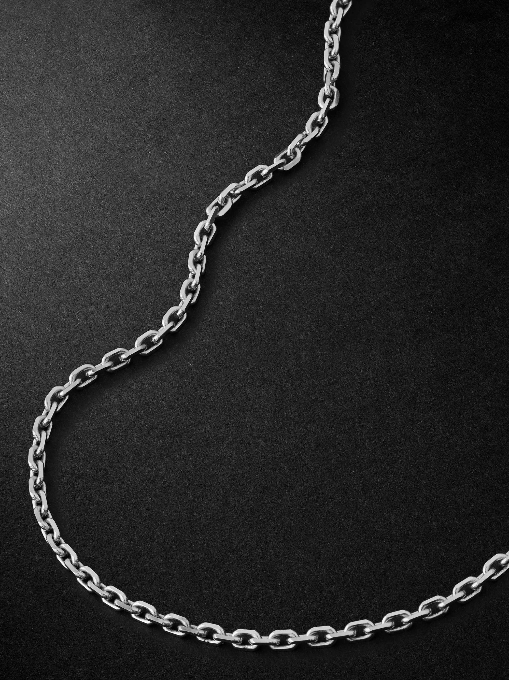 VILTIER White Gold Chain Necklace for Men MR PORTER