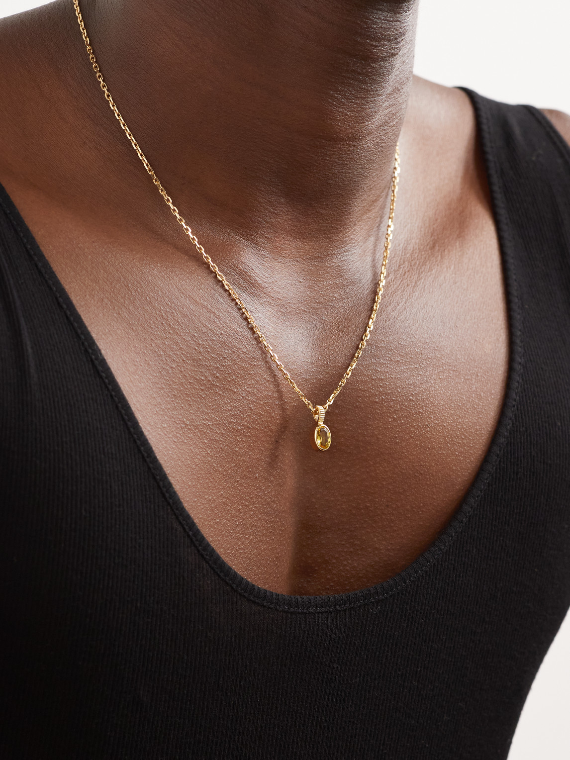 Shop Viltier Magnetic Gold Beryl Pendant