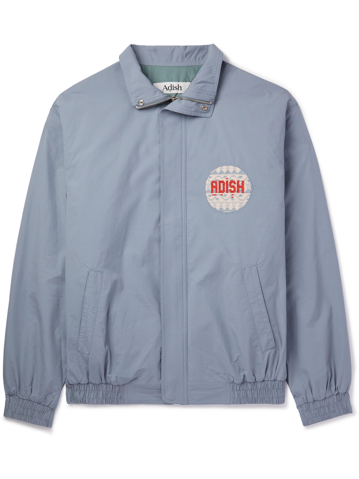 Adish Logo Track Jacket In Blue
