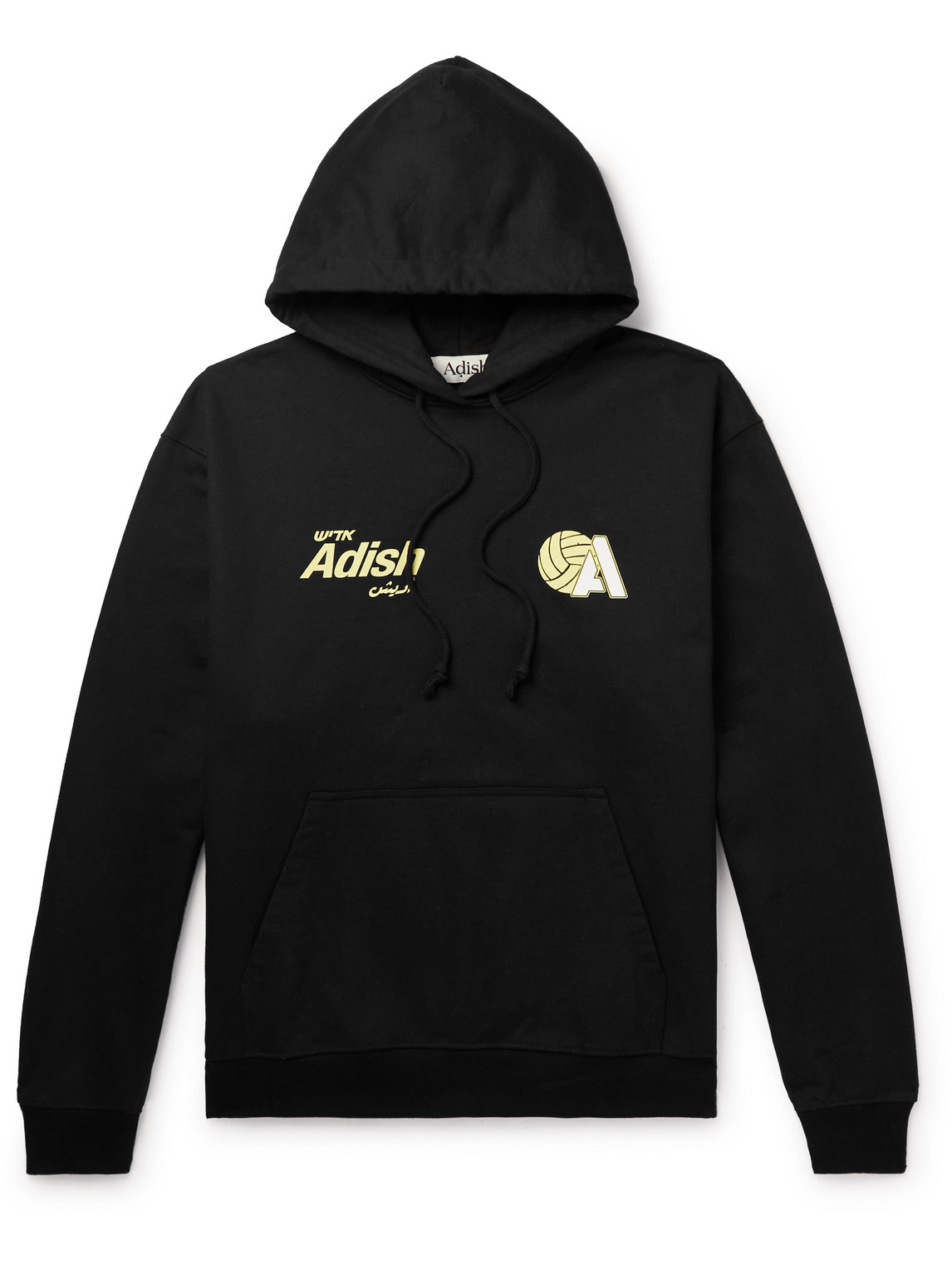 ADISH – Kurat Logo-Print Cotton-Jersey Hoodie