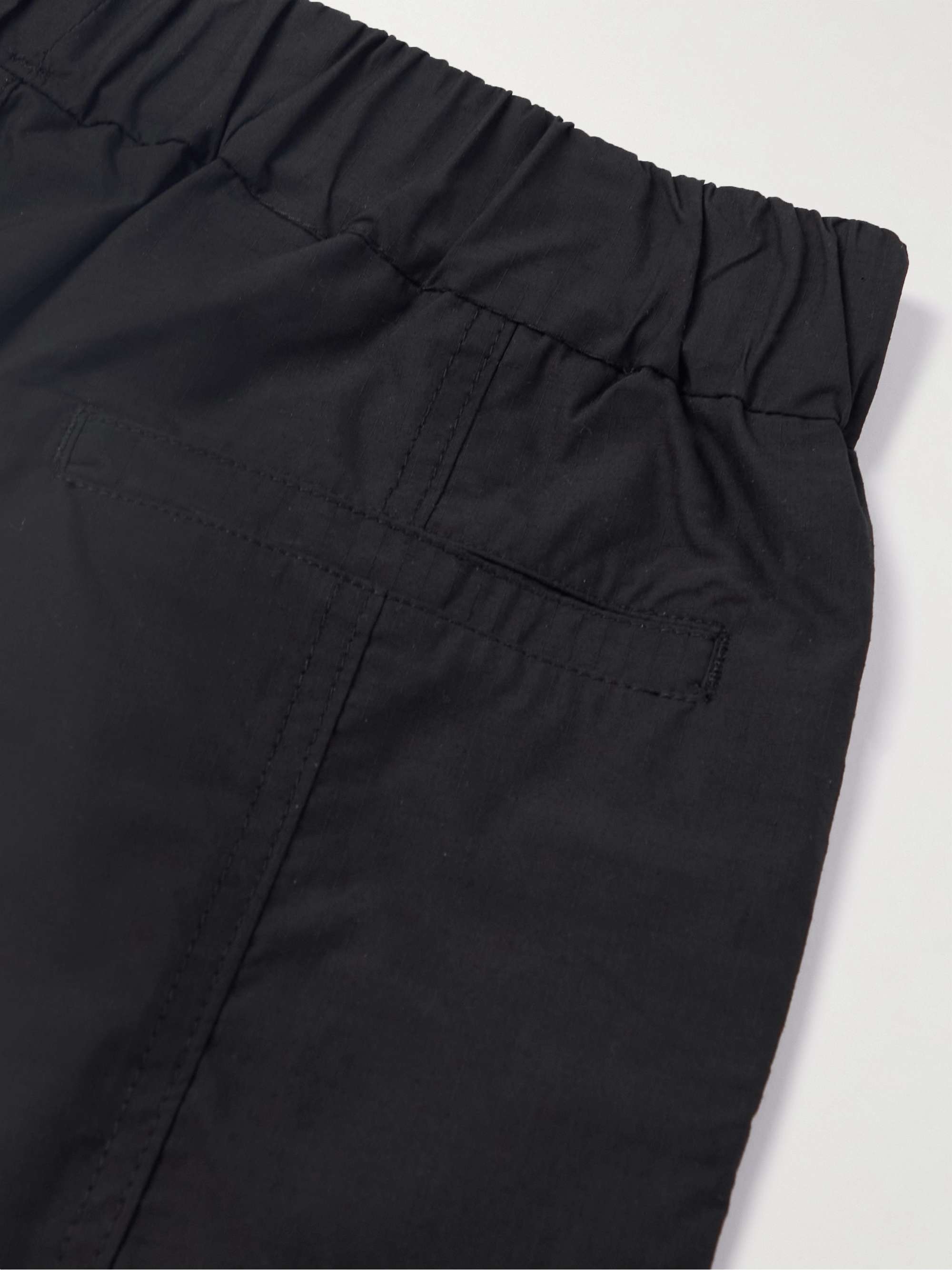 ADISH Shorts a gamba dritta in ripstop con logo applicato Sur