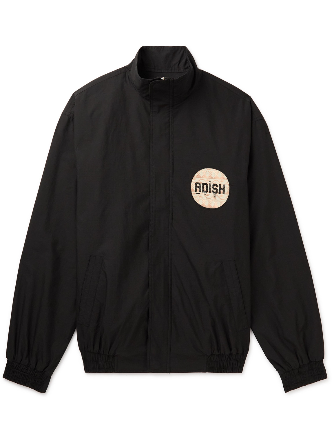 Logo-Appliquéd Cotton-Ripstop Jacket