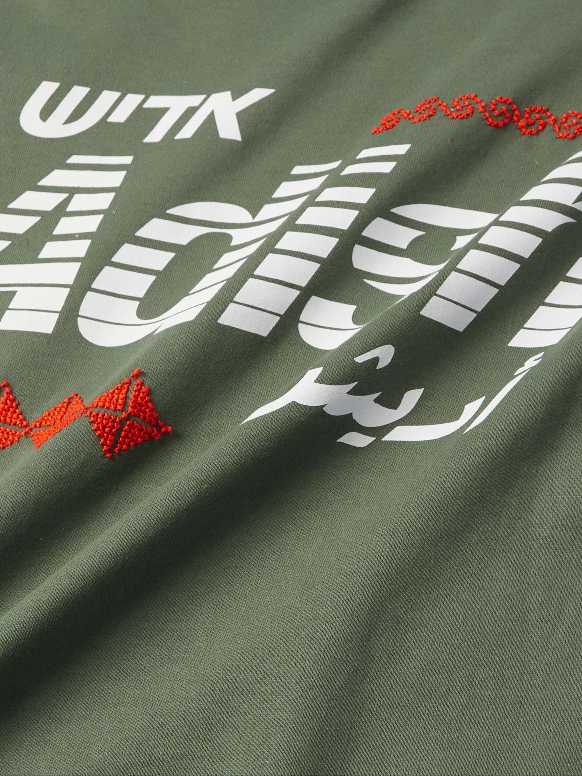 ADISH Kora Logo-Print Cotton-Jersey T-Shirt
