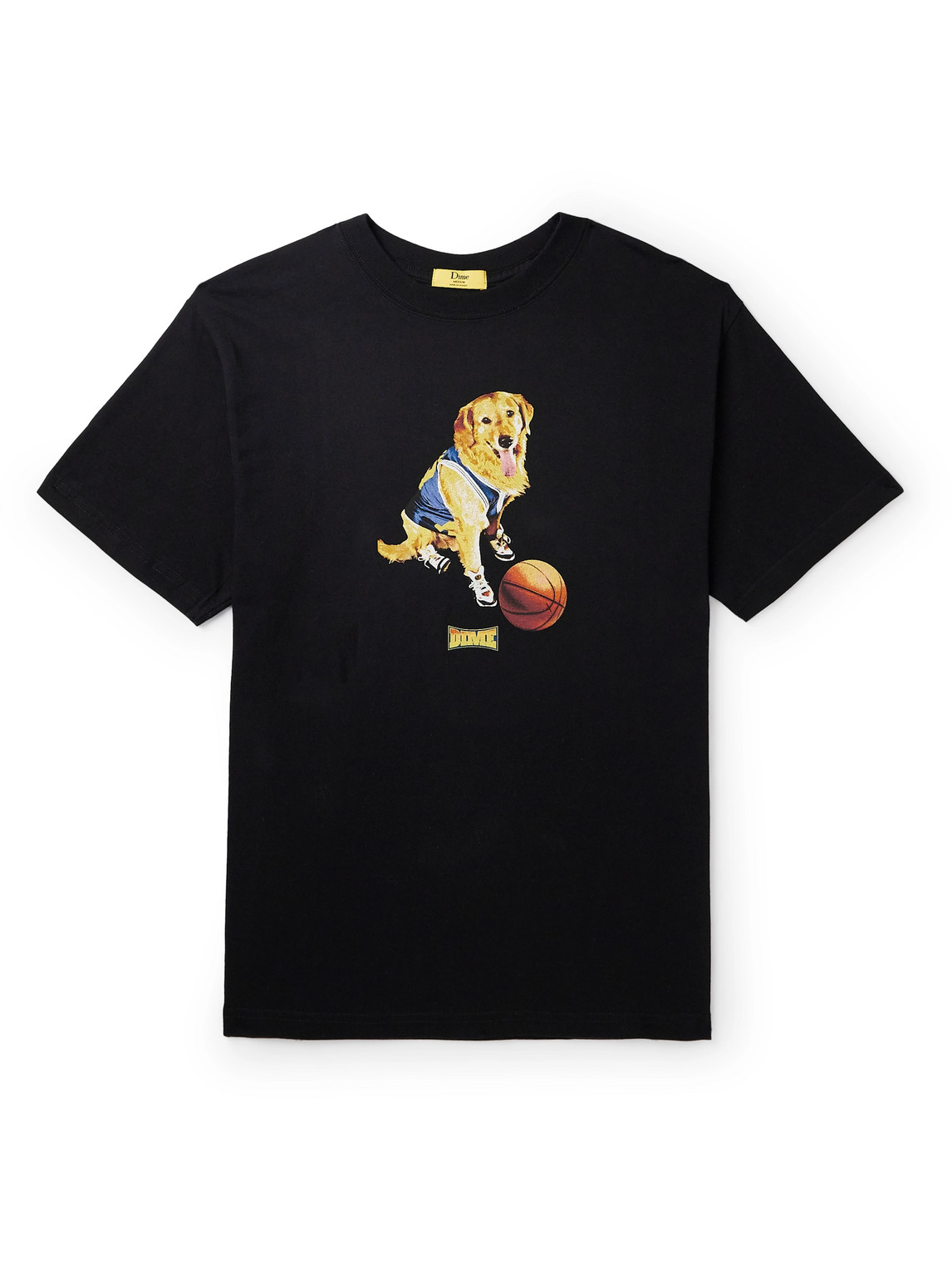 DIME Bud Logo-Print Cotton-Jersey T-Shirt