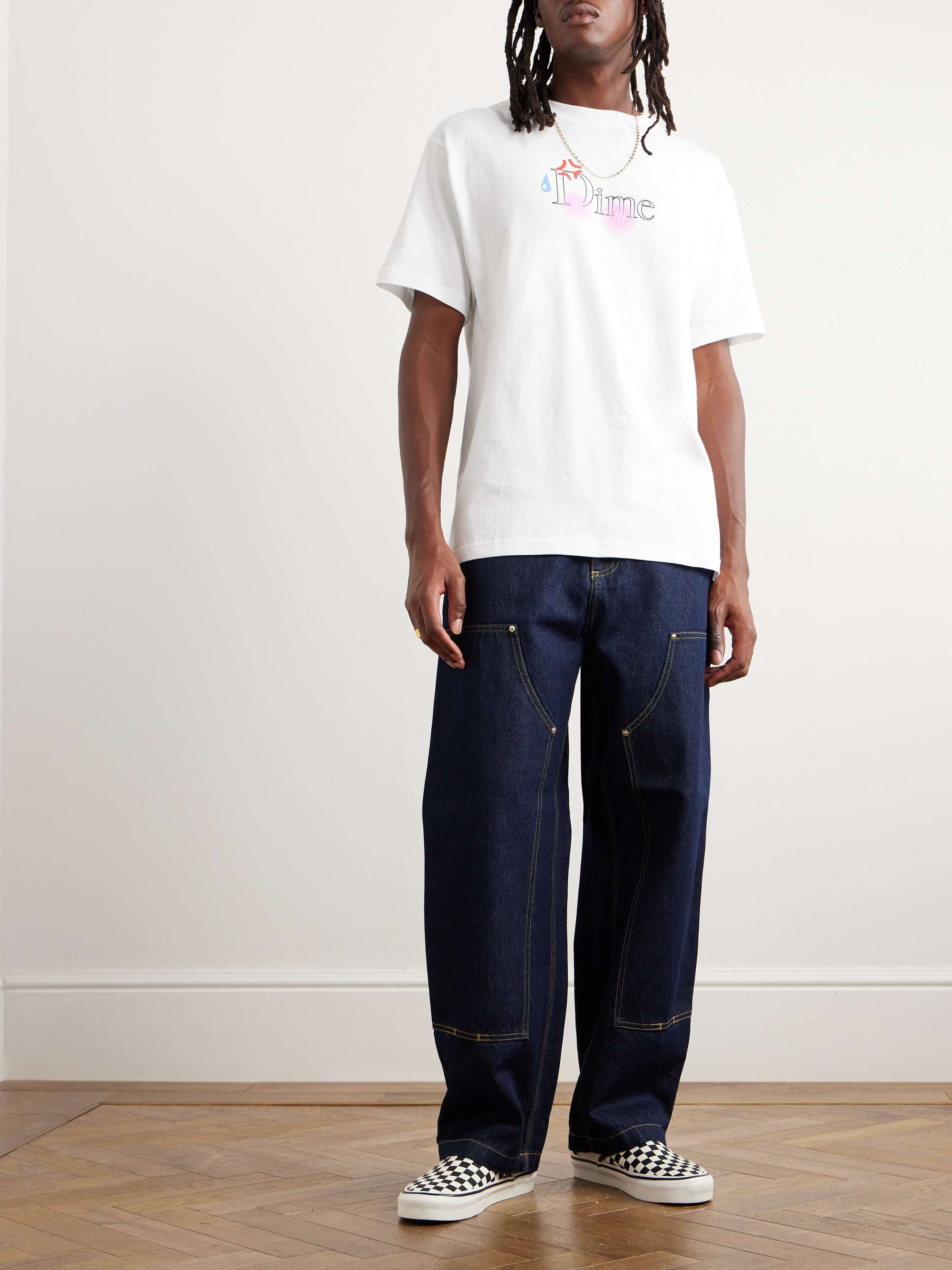 DIME Classic Senpai Printed Cotton-Jersey T-Shirt for Men | MR PORTER