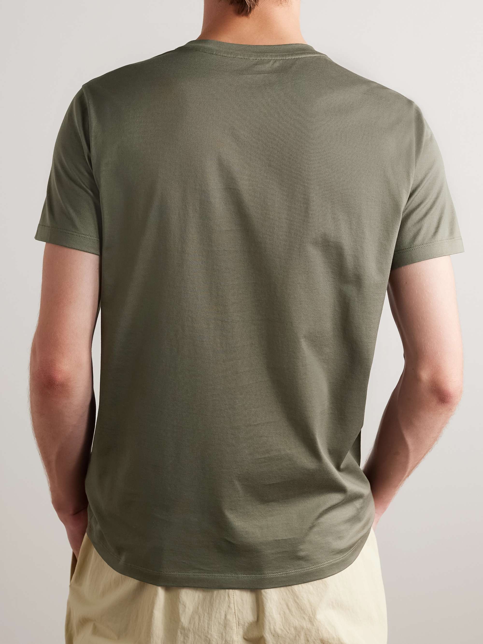 MONCLER Logo-Appliquéd Cotton-Jersey T-Shirt