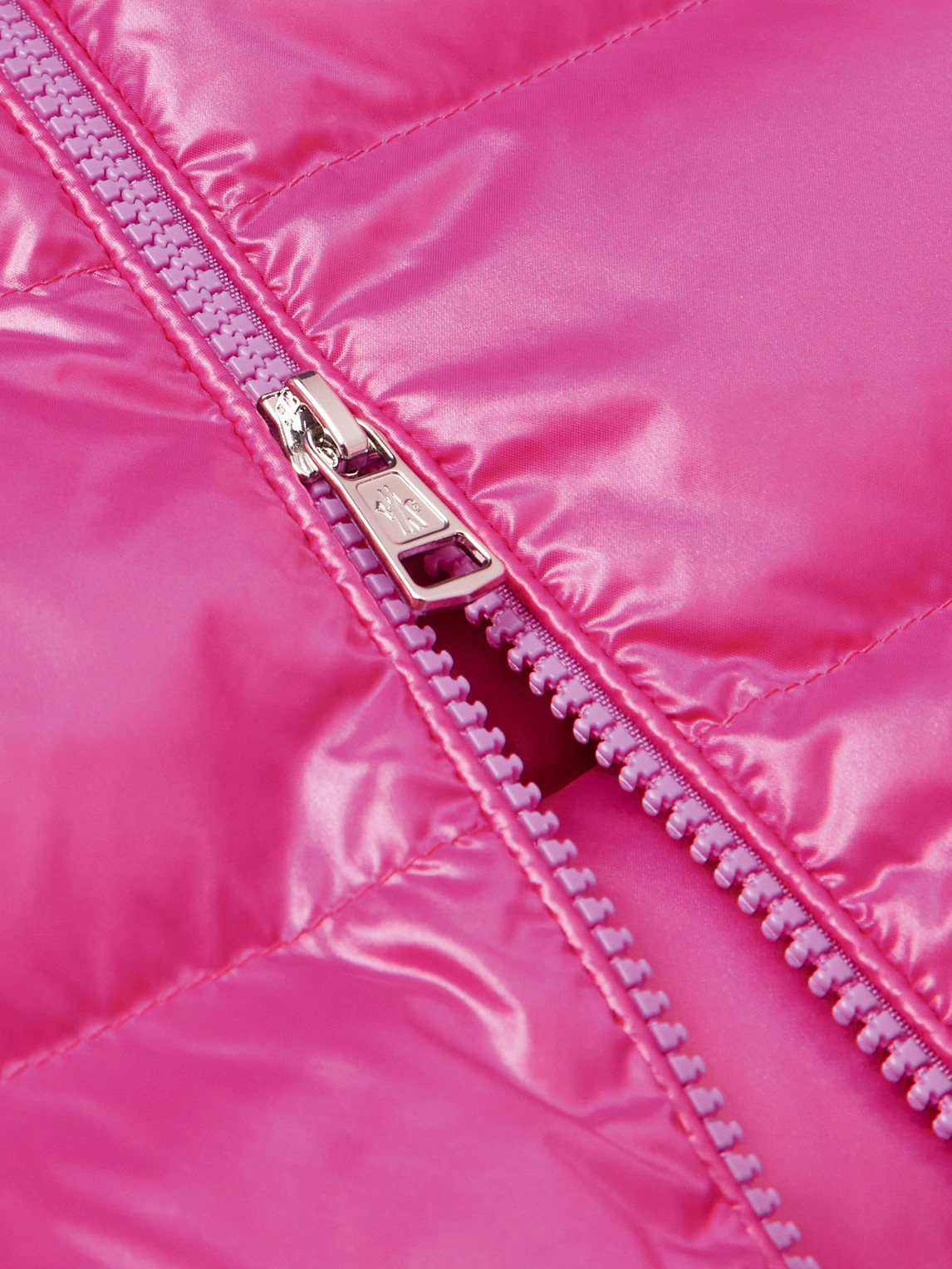 Shop Moncler Saulx Logo-appliquéd Quilted Shell Hooded Down Jacket In Pink