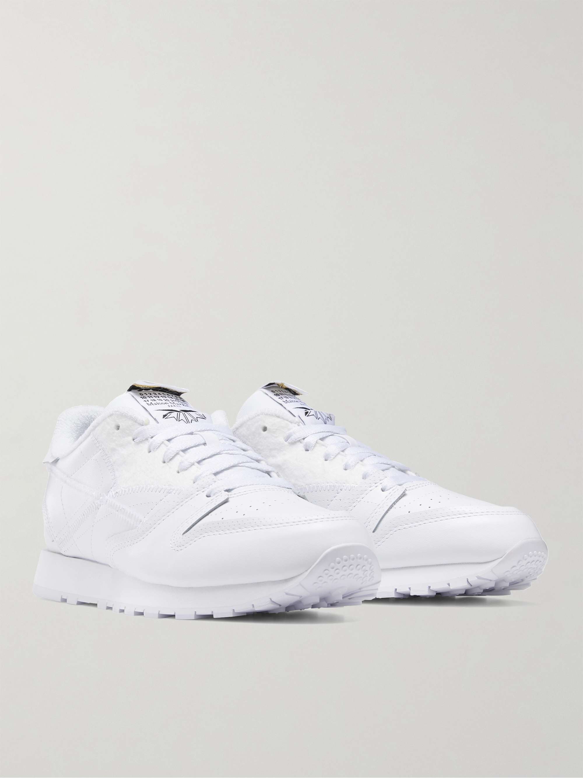 REEBOK + Maison Margiela Project 0 Classic Memory Of Leather Sneakers