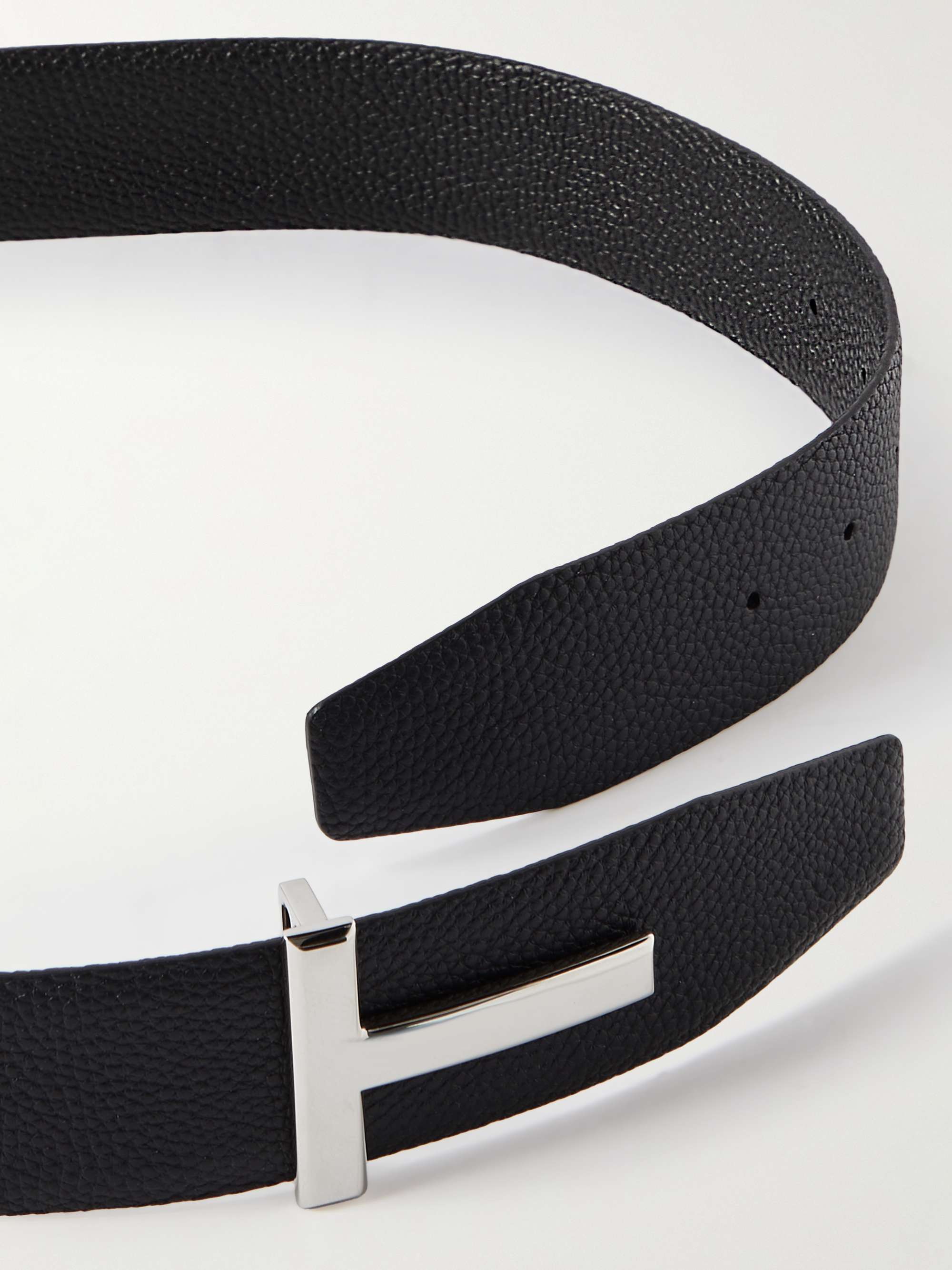 TOM FORD 4cm Reversible Full-Grain Leather Belt for Men | MR PORTER