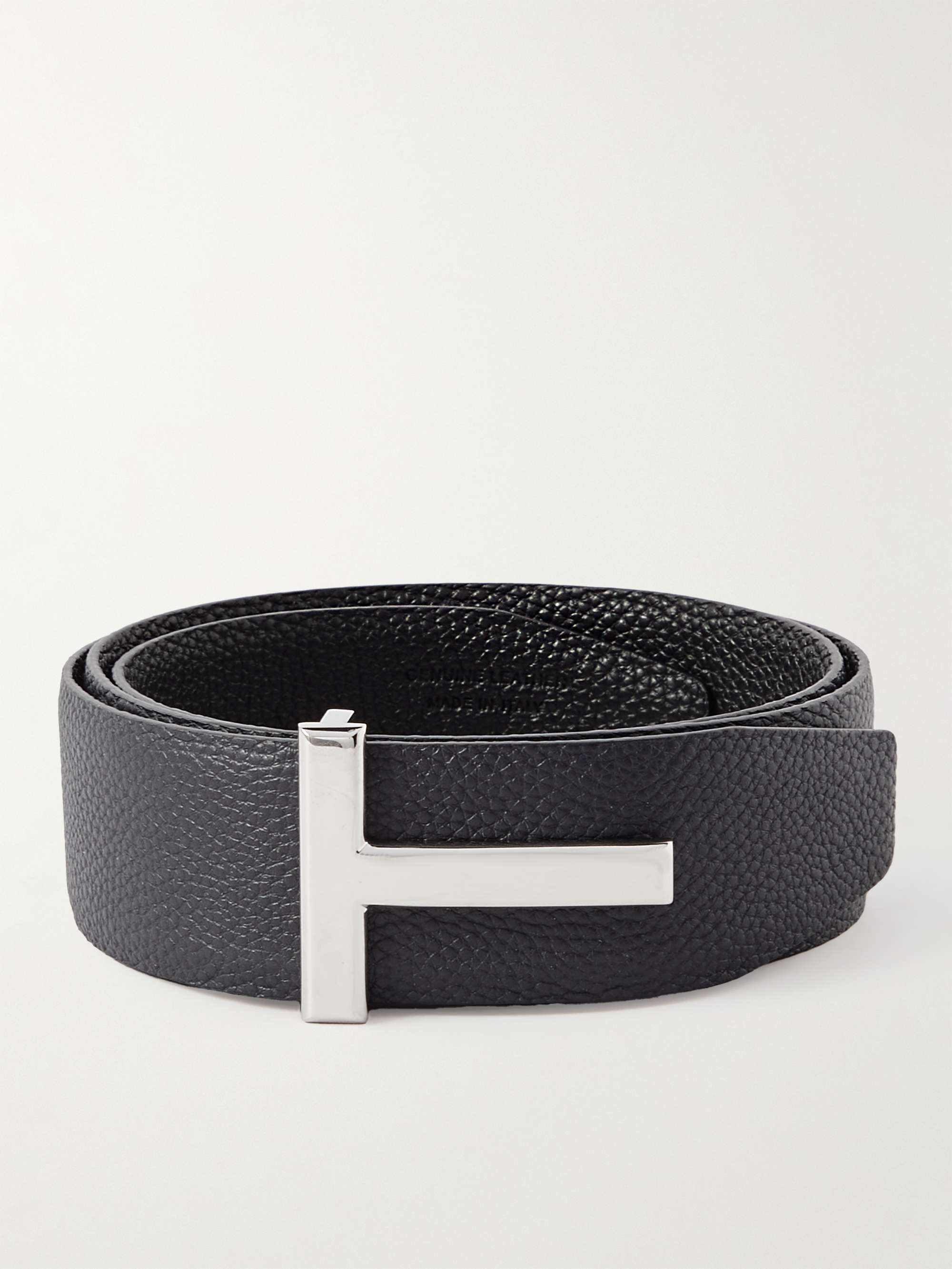 TOM FORD 4cm Reversible Full-Grain Leather Belt for Men | MR PORTER