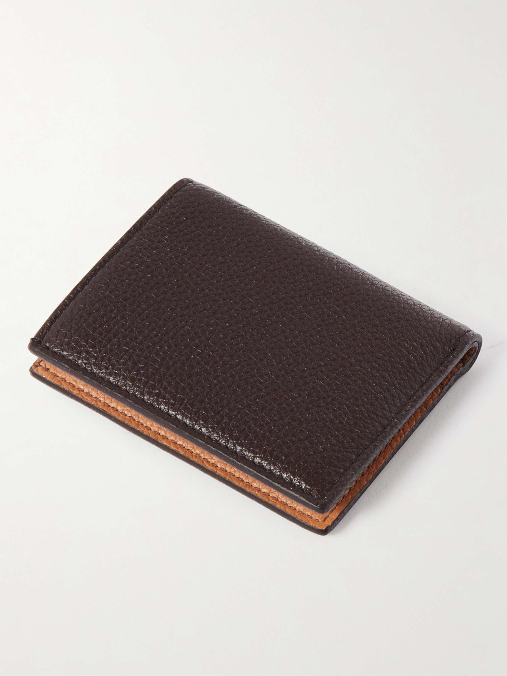 TOM FORD Full-Grain Leather Bifold Cardholder