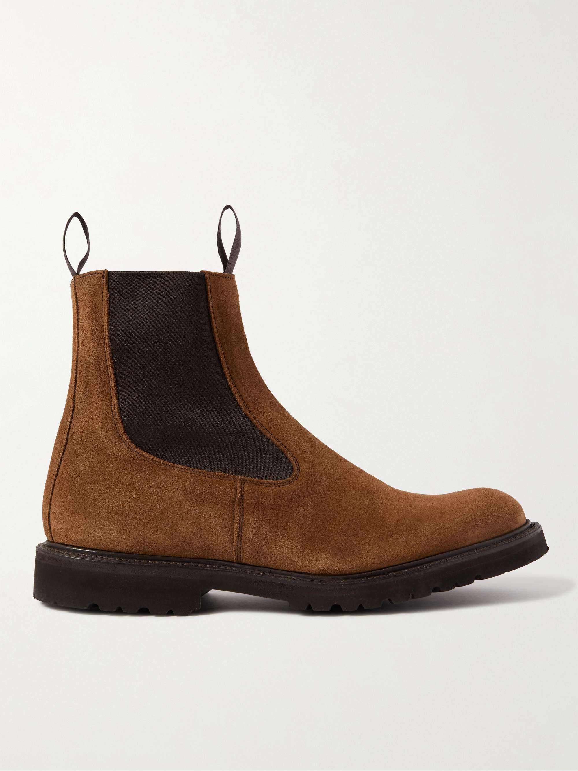 stille jomfru Skelne TRICKER'S Stephen Suede Brogue Chelsea Boots for Men | MR PORTER